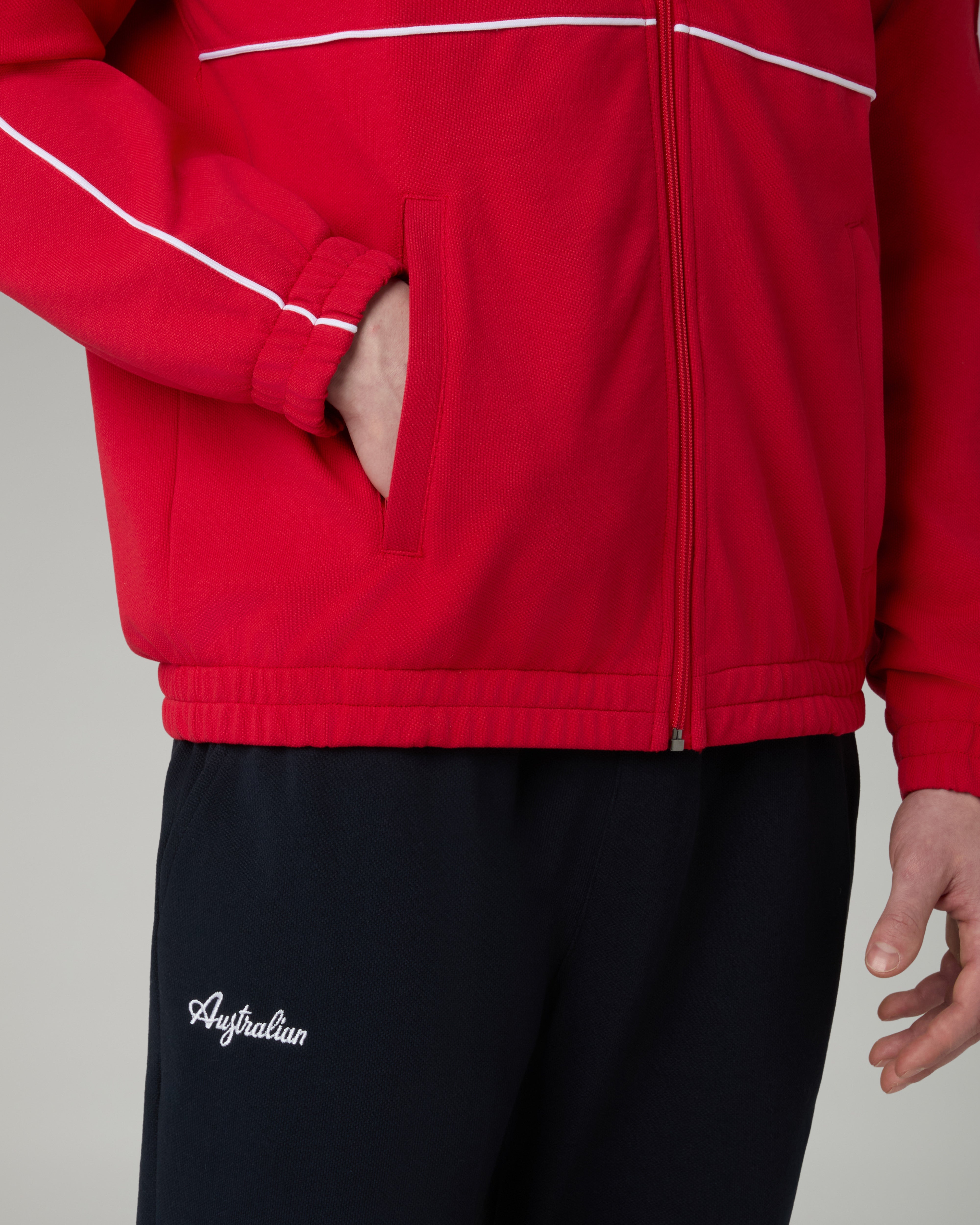 australian-mycon-piquet-tracksuit-tuta-unisex-piquet-full-zip image 5