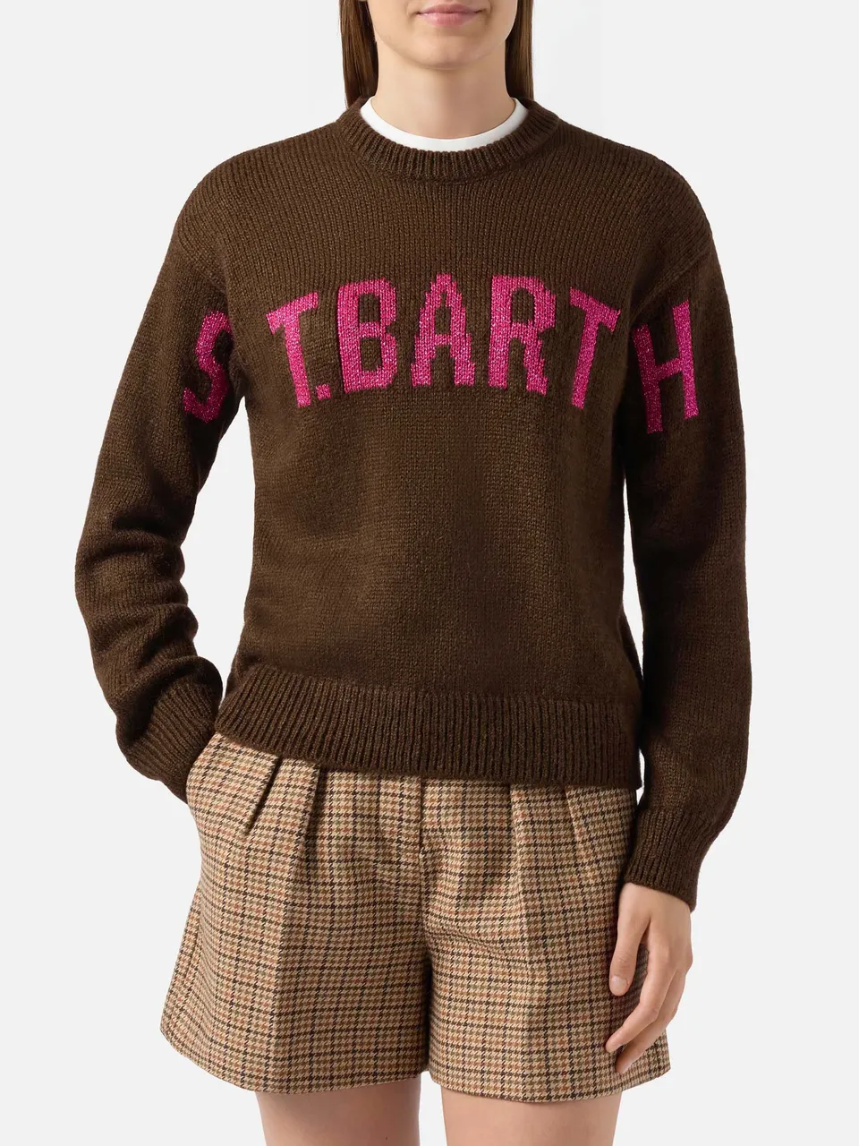 mc2-saint-barth-maglione-danya-in-misto-alpaca-marrone-con-jacquard-st-barth image 1