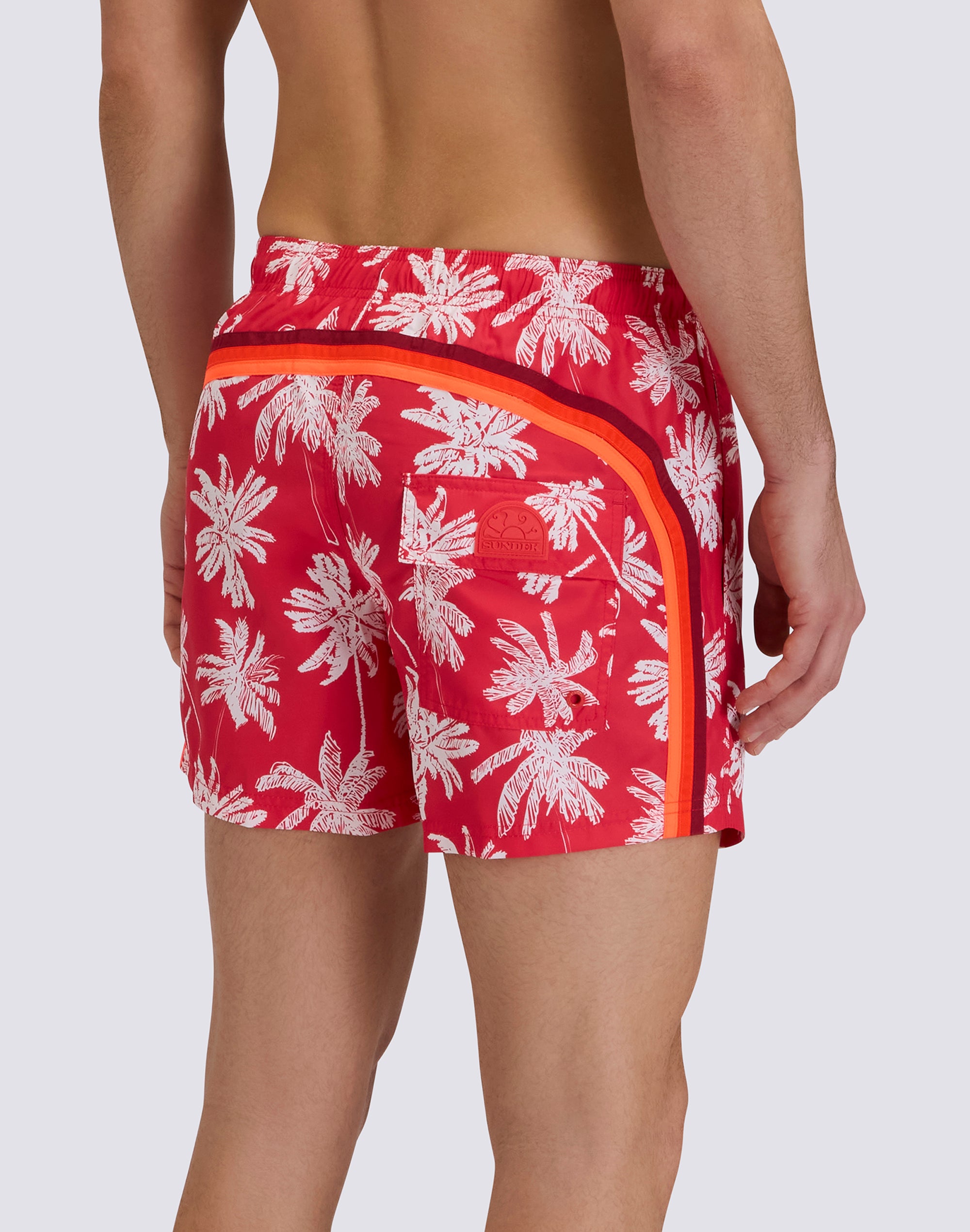 sundek-m504bdrt3oa-costume-uomo-corto-palm-oasis-in-poliestere-riciclato-repreve image 1