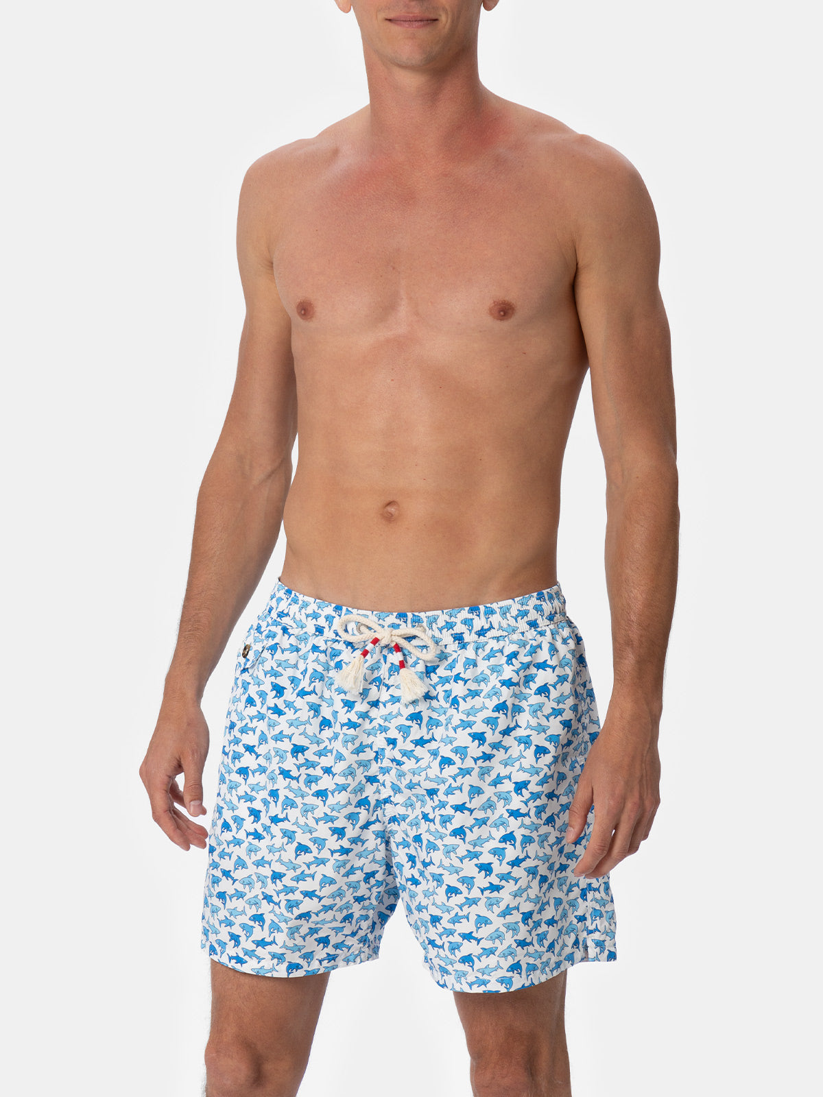mc2-saint-barth-lighting-70-costume-mare-uomo-bianco-stampa-squali image 4