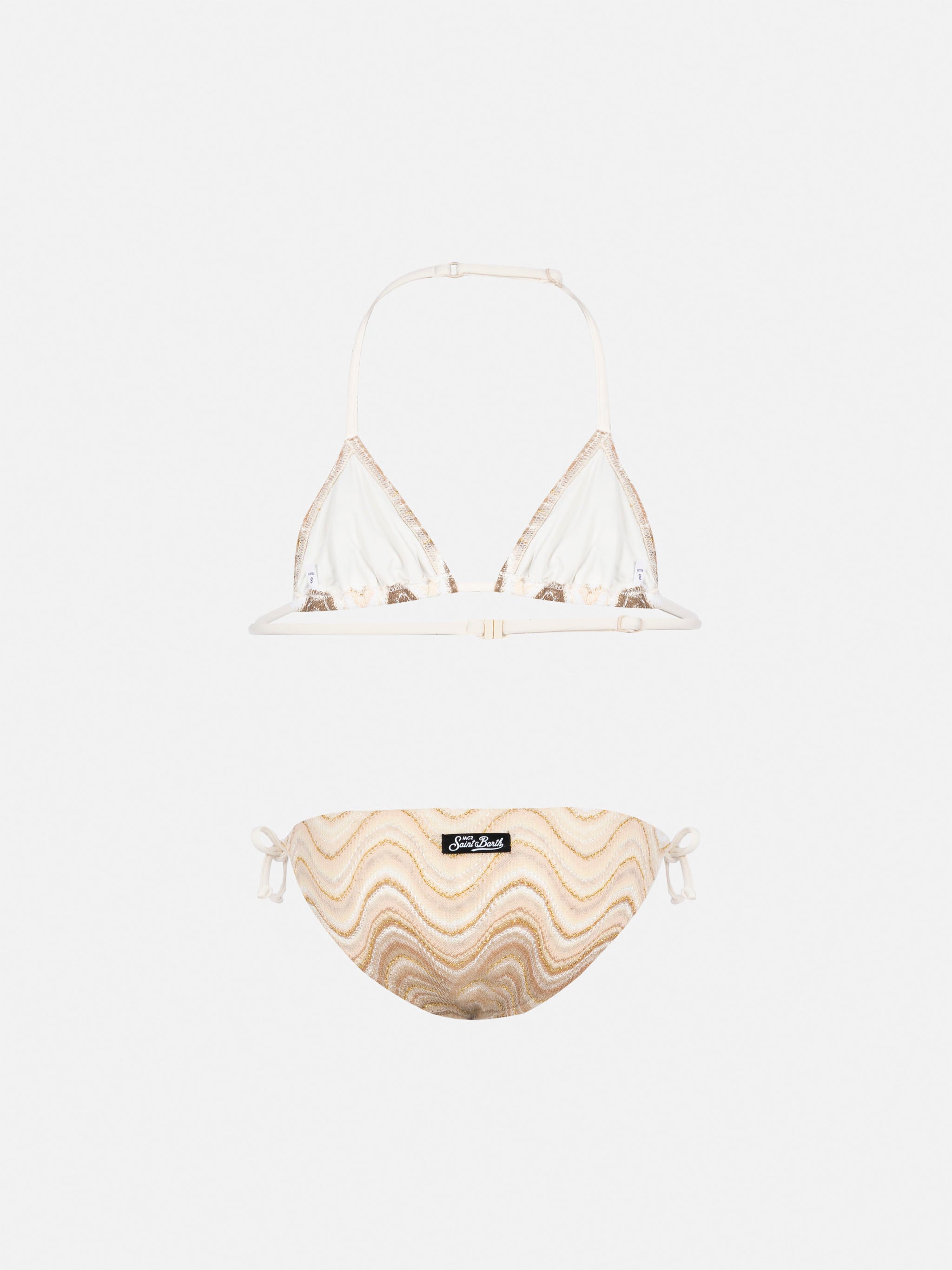 mc2-saint-barth-bikini-holly-triangolo-raschel-beige-bimba image 2