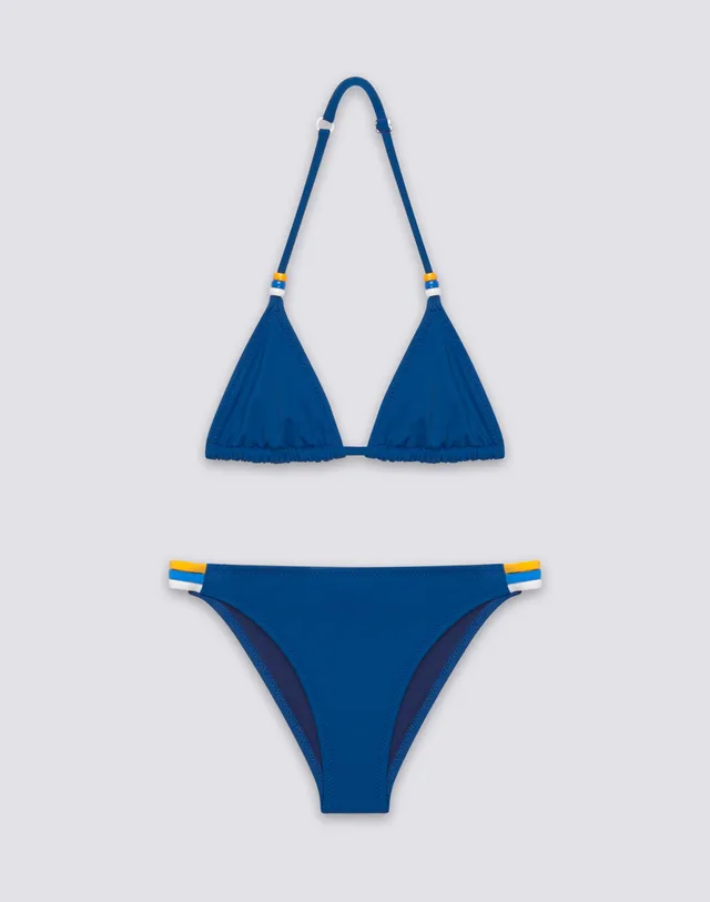 sundek-mini-jennifer-bikini-bambina-triangolo-regolabile-slip-fisso image 1