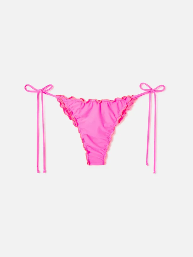 slip-mare-miami-cheeky-mc2-saint-barth-rosa-fluo-tinta-unita image 1