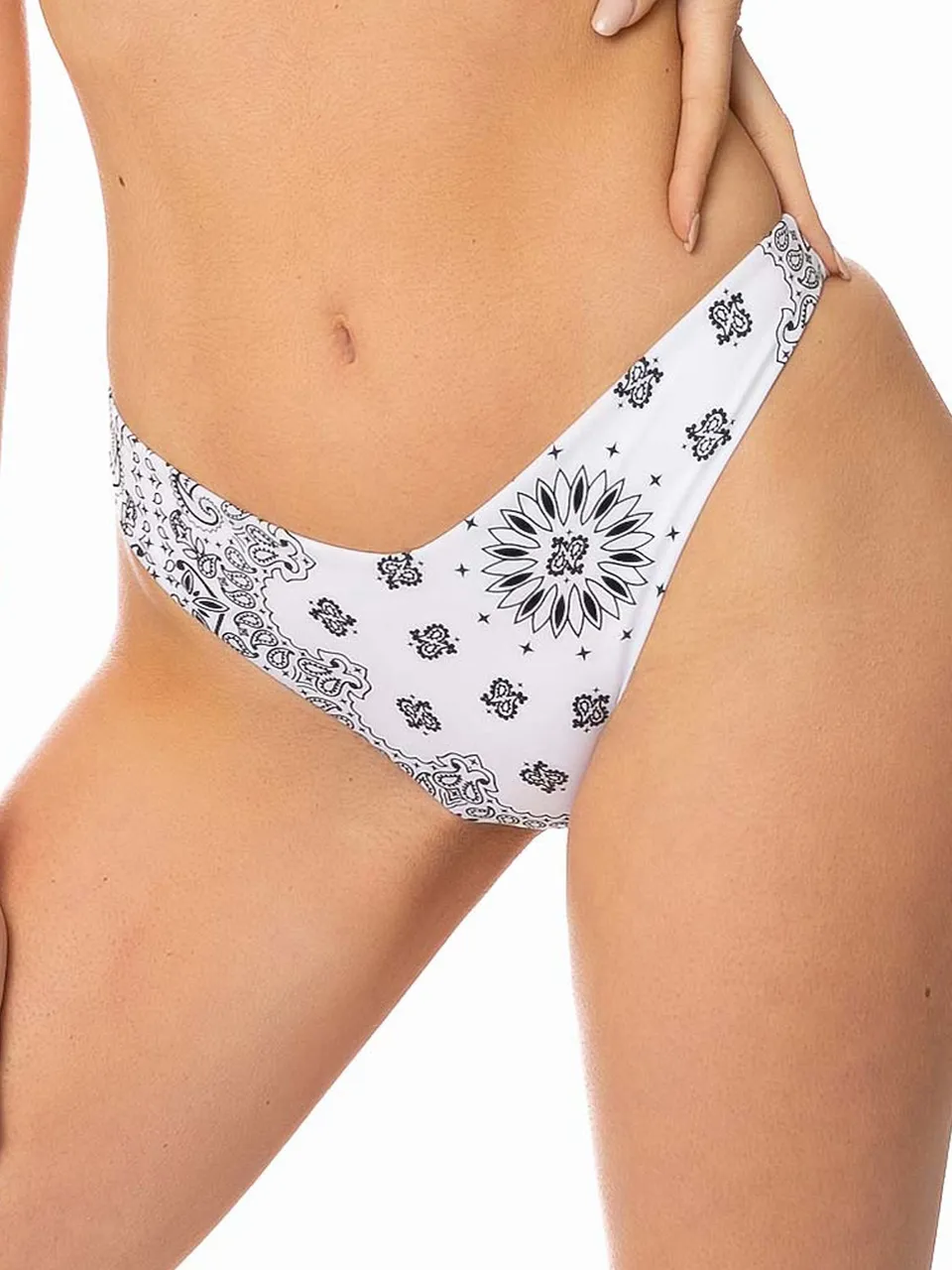 mc2-saint-barth-naomi-slip-mare-donna-bandana-bianco image 1