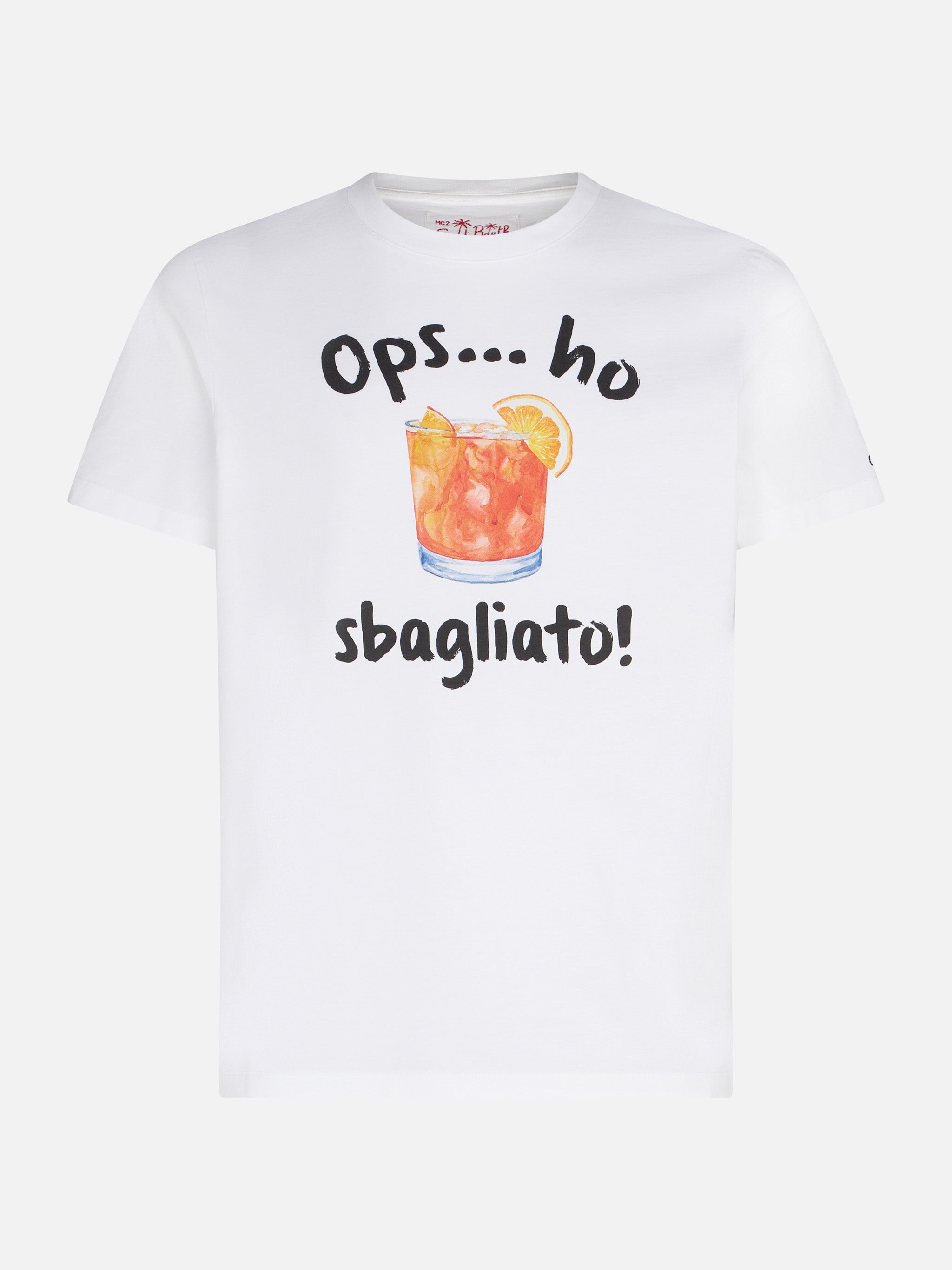 mc2-saint-barth-t-shirt-uomo-cotone-bianca-stampa-sbagliato image 1