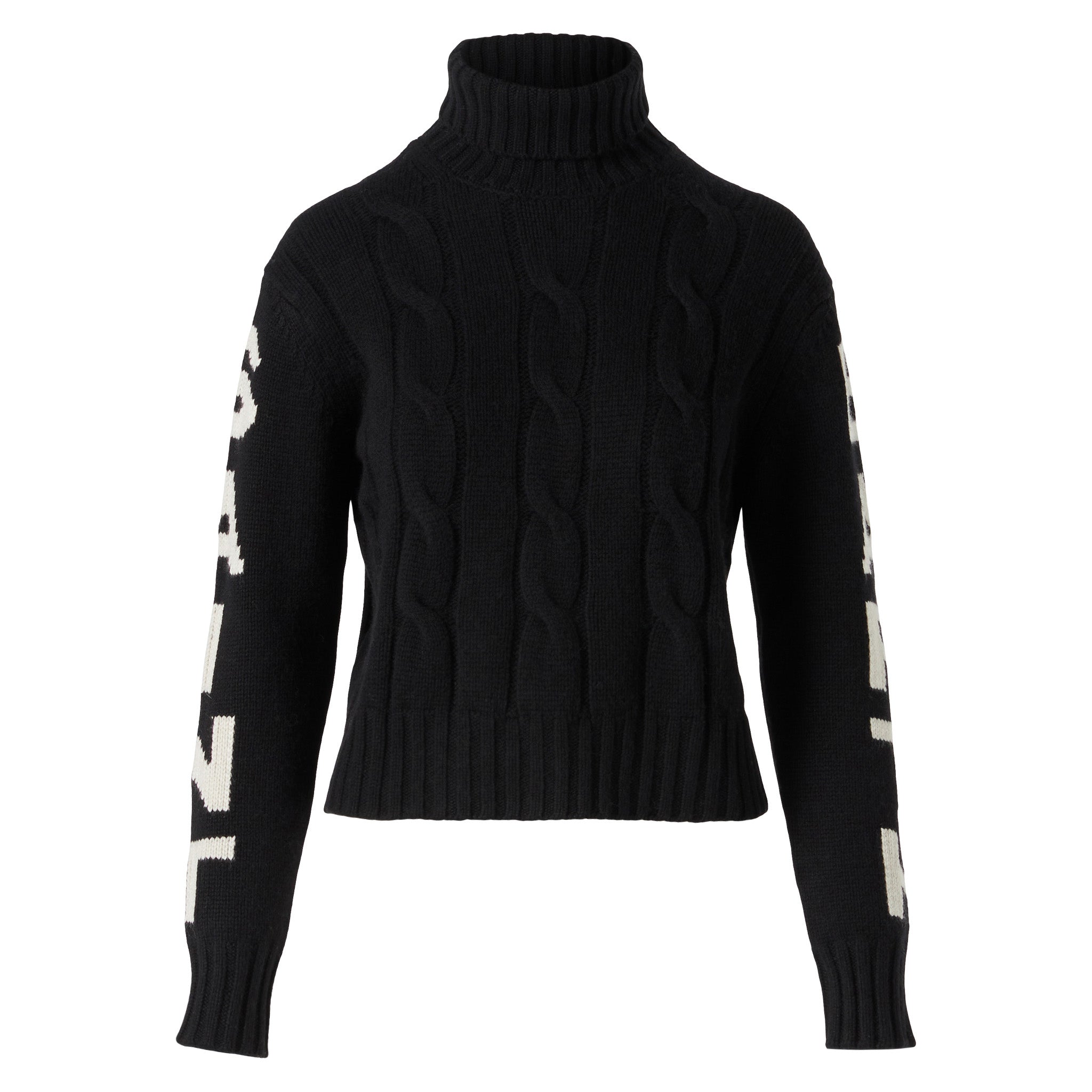 mc2-saint-barth-maglione-adler-a-collo-alto-intrecciato-nero-con-jacquard-saint- image 4
