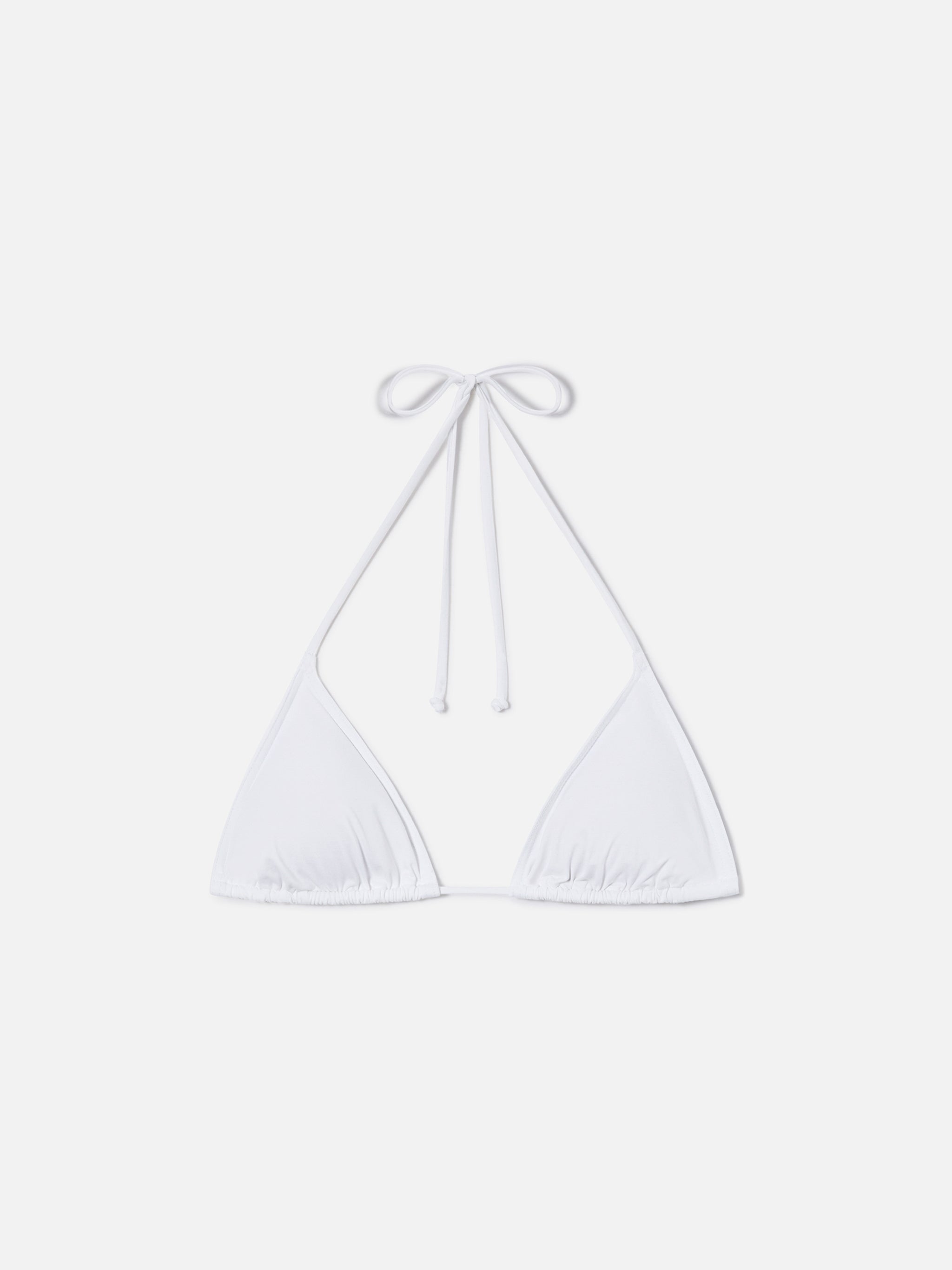 mc2-saint-barth-top-bikini-leah-triangolo-bianco-con-laccetti image 1