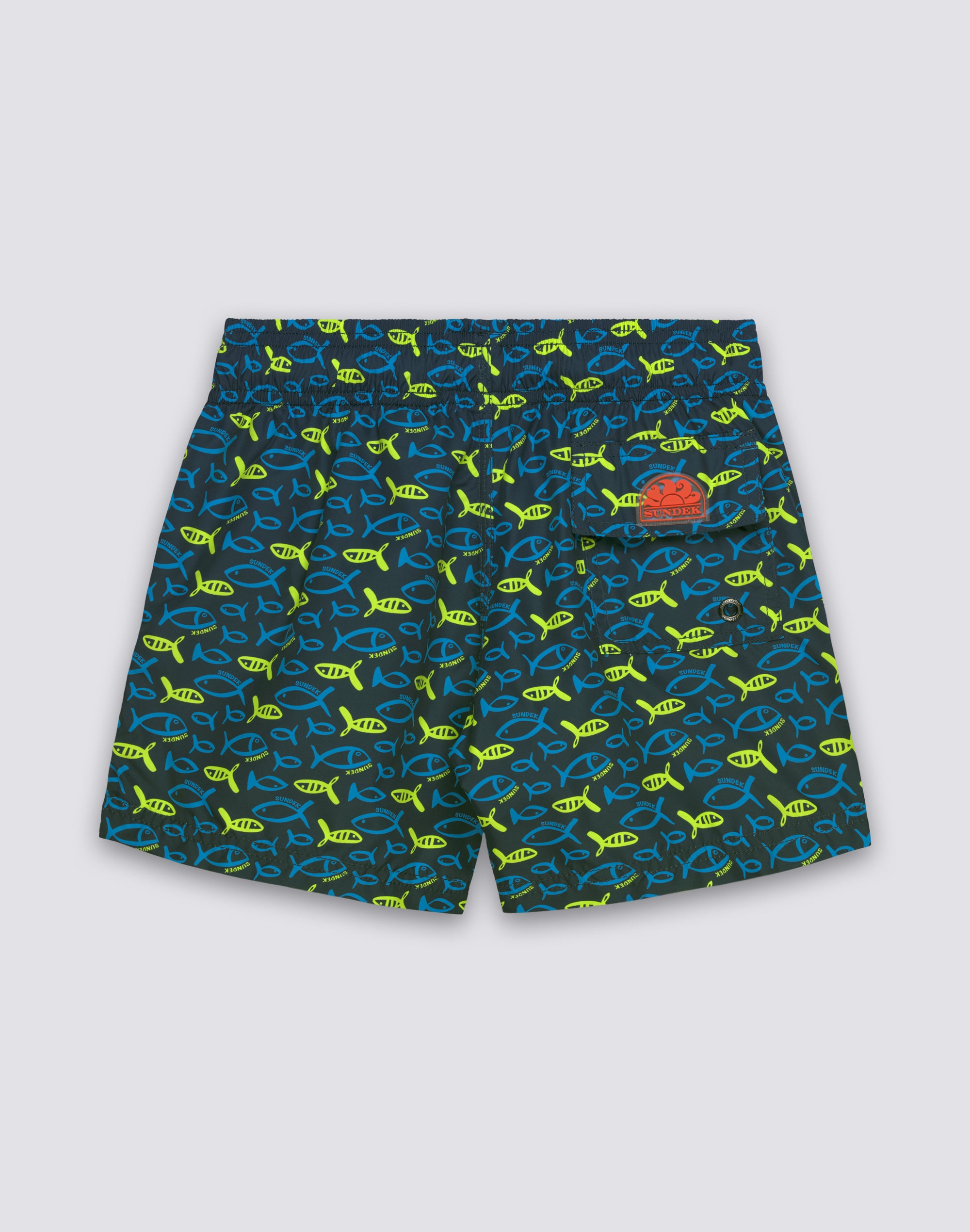 sundek-fishaz-costume-da-bagno-bambino-corto-a-pantaloncino image 2