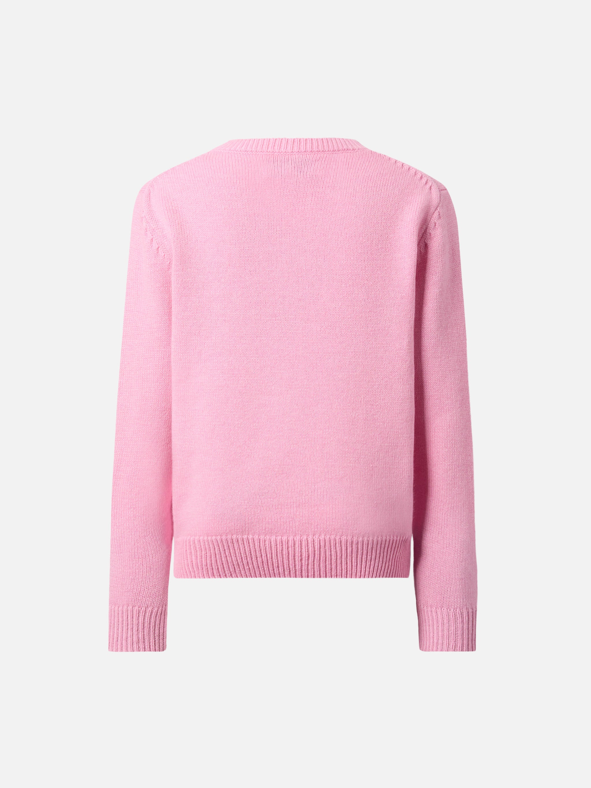 mc2-saint-barth-maglione-princess-favolosa-in-misto-cashmere-rosa-girocollo image 3