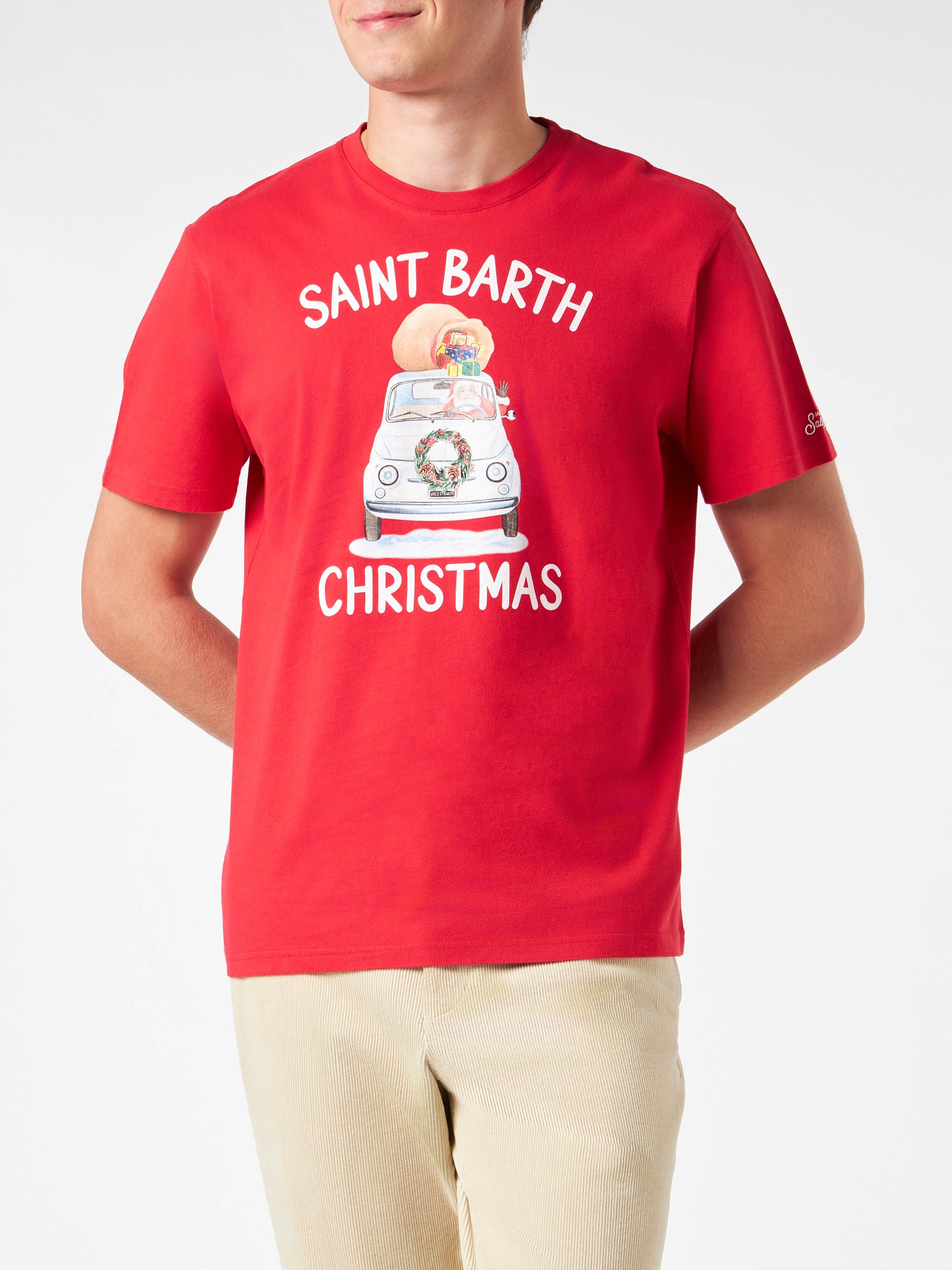 mc2-saint-barth-t-shirt-arnott-natale-st-barth-uomo-rosso image 3