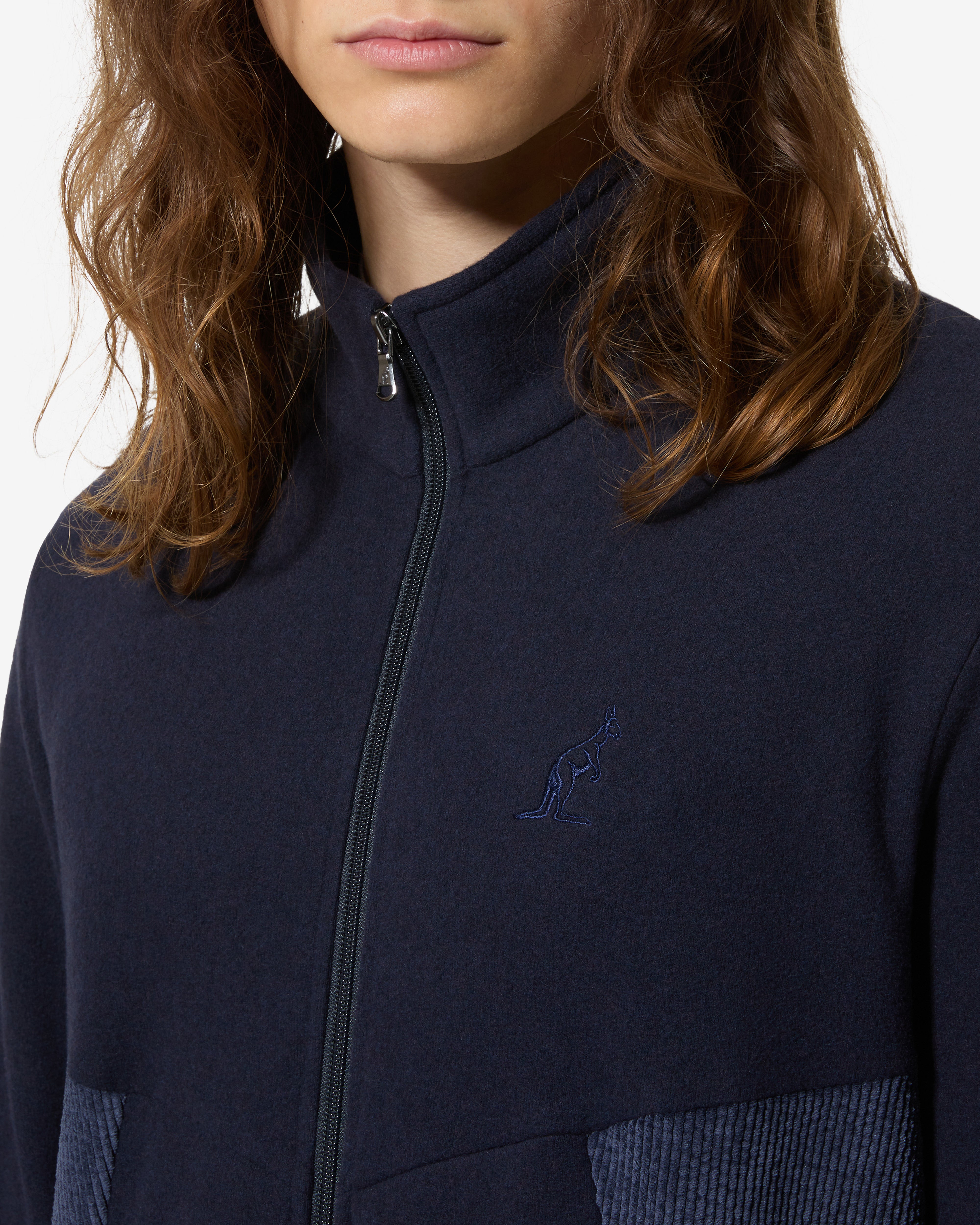 australian-serve-tracksuit-tuta-in-softech-e-corduroy-blu-navy image 3