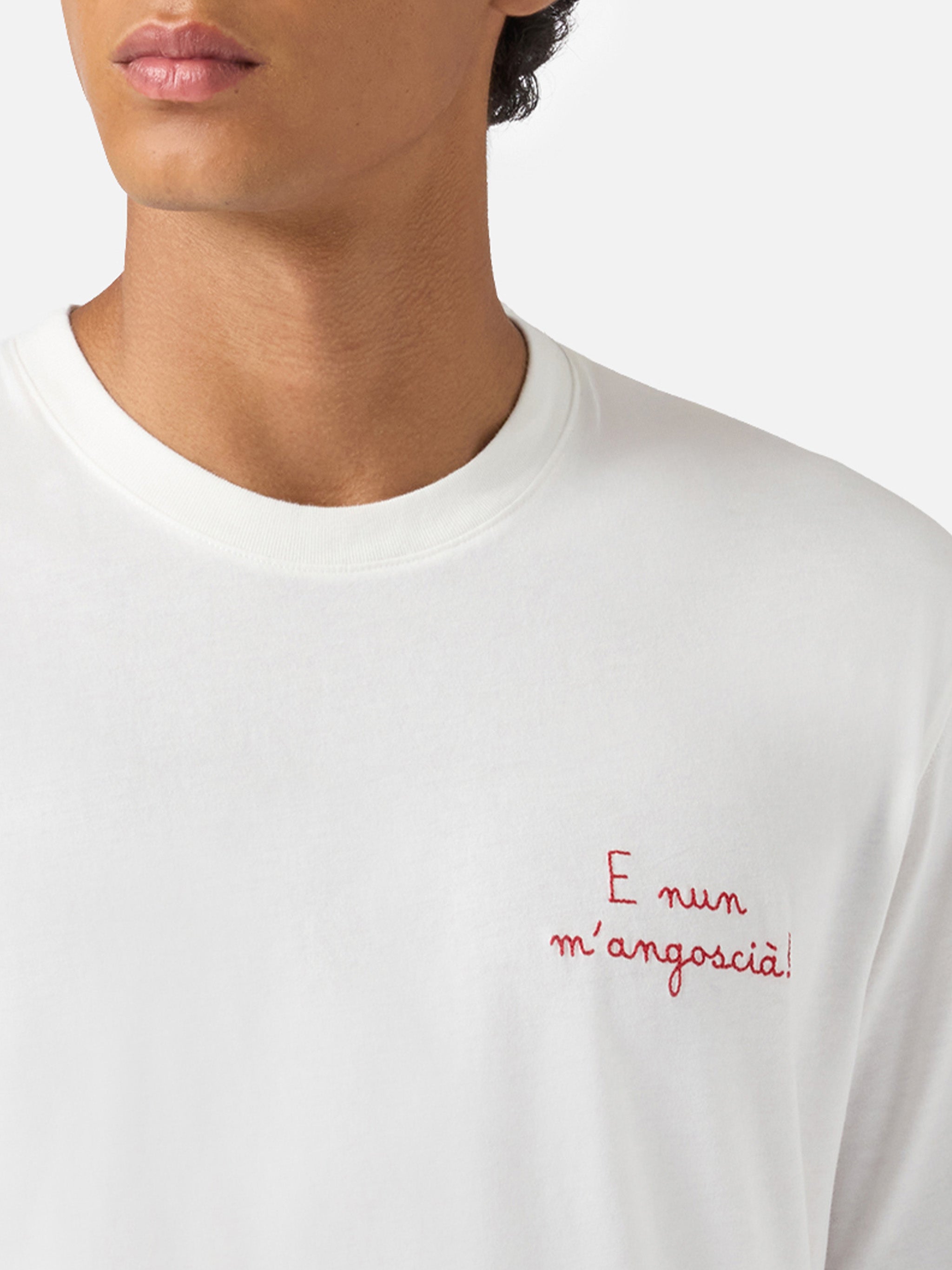 mc2-saint-barth-t-shirt-arnott-warm-in-cotone-invernale-con-ricamo-e-nun-m-angos image 1