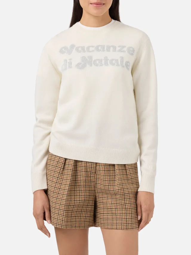mc2-saint-barth-maglione-new-queen-donna-bianco-cashmere-vacanze-di-natale image 1