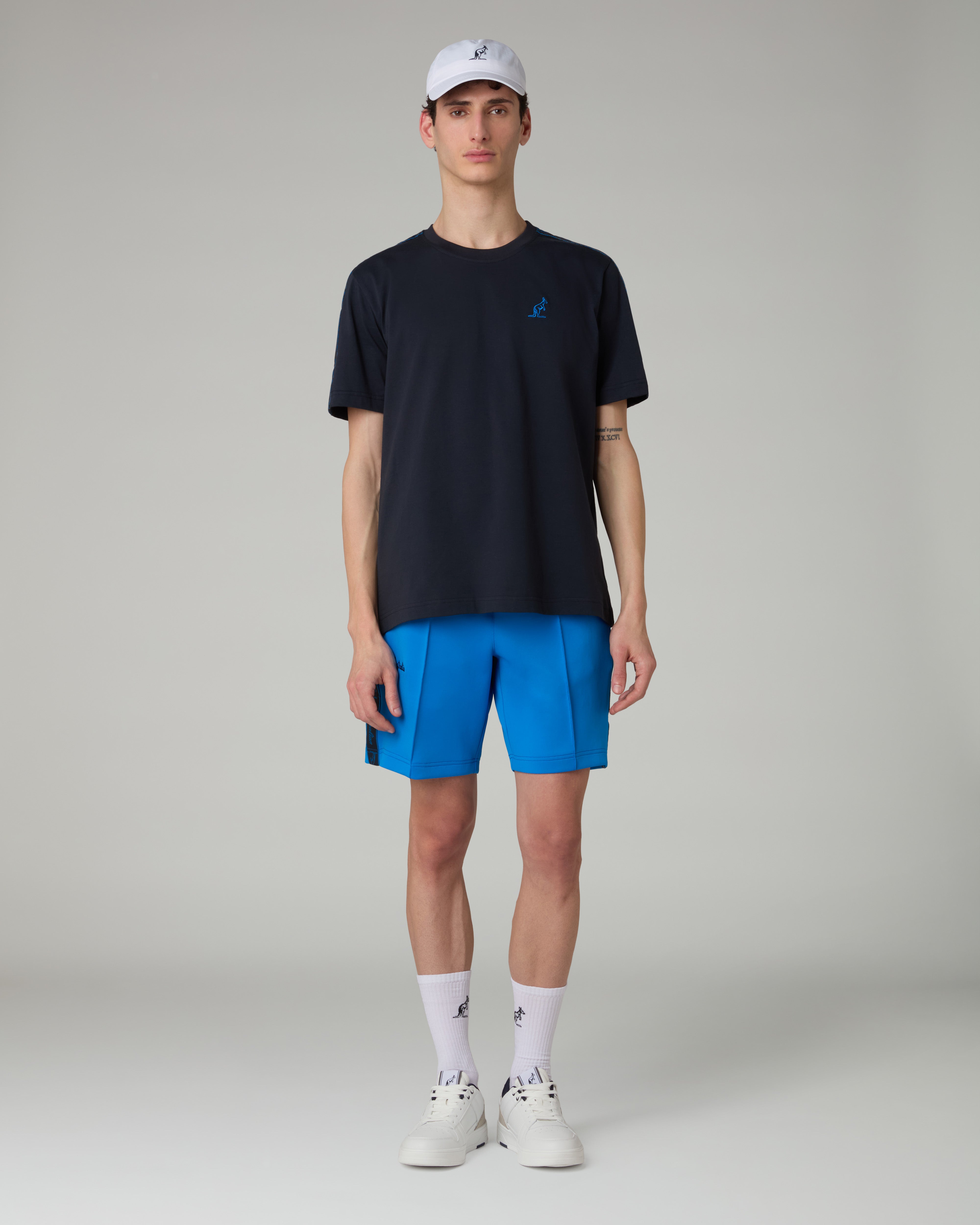 australian-blue-tape-t-shirt-in-cotone-blu-navy-regular-fit image 2