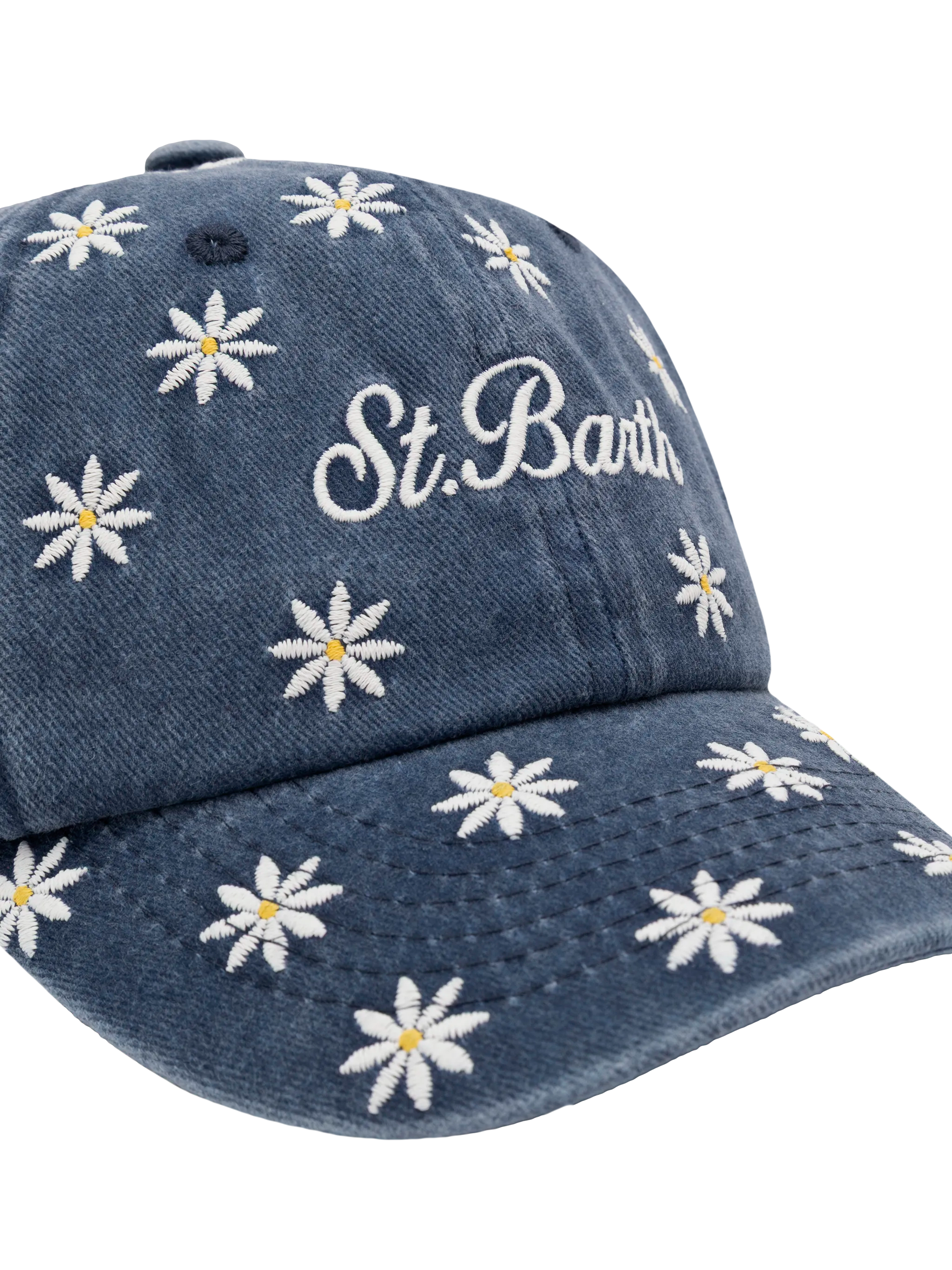 mc2-saint-barth-davis-jr-cappellino-bambino-denim-blu-margherite image 2