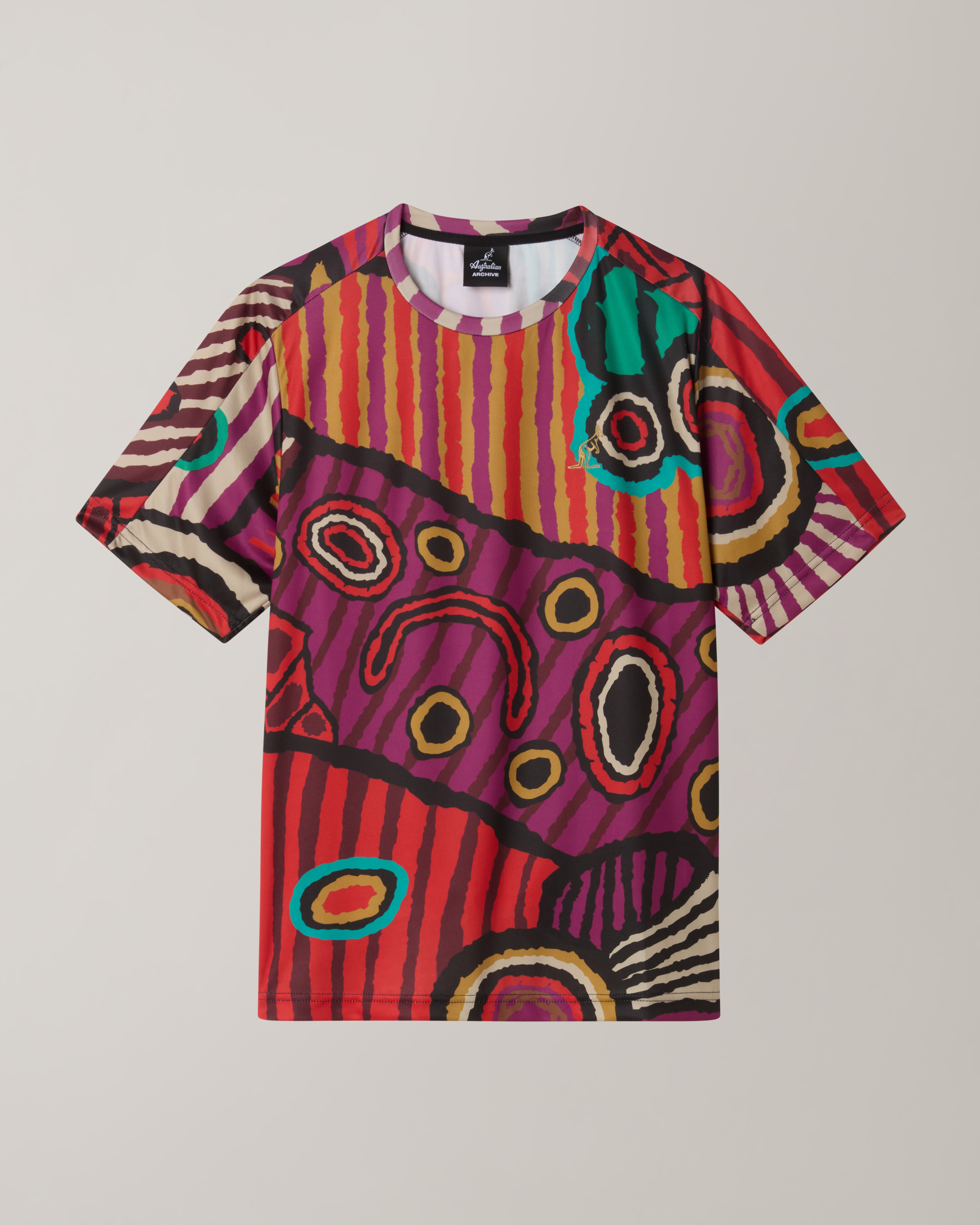 australian-jagera-t-shirt-in-tessuto-ace-bordeaux image 5
