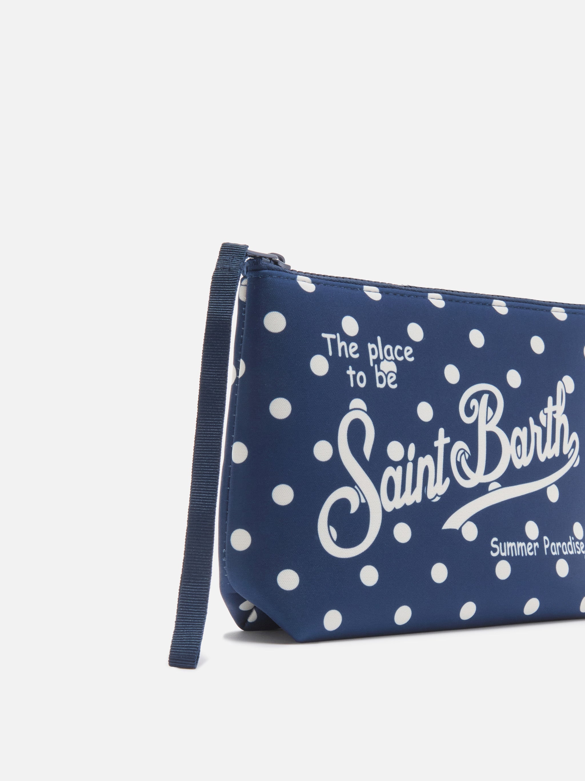 mc2-saint-barth-aline-pochette-scuba-pois-blu image 2
