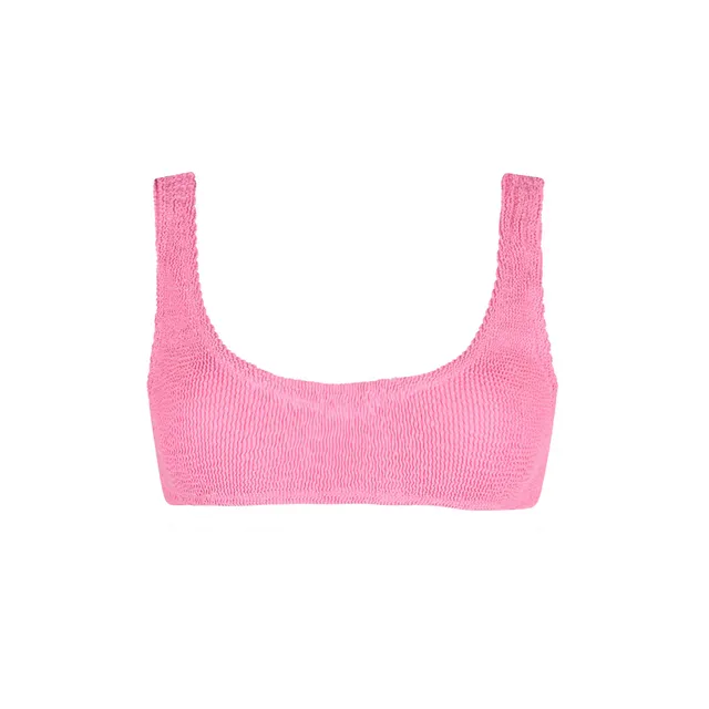 mc2-saint-barth-naima-top-bralette-crinkle-rosa-donna image 1