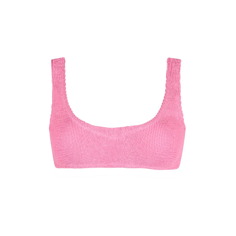 mc2-saint-barth-naima-top-bralette-crinkle-rosa-donna image 1