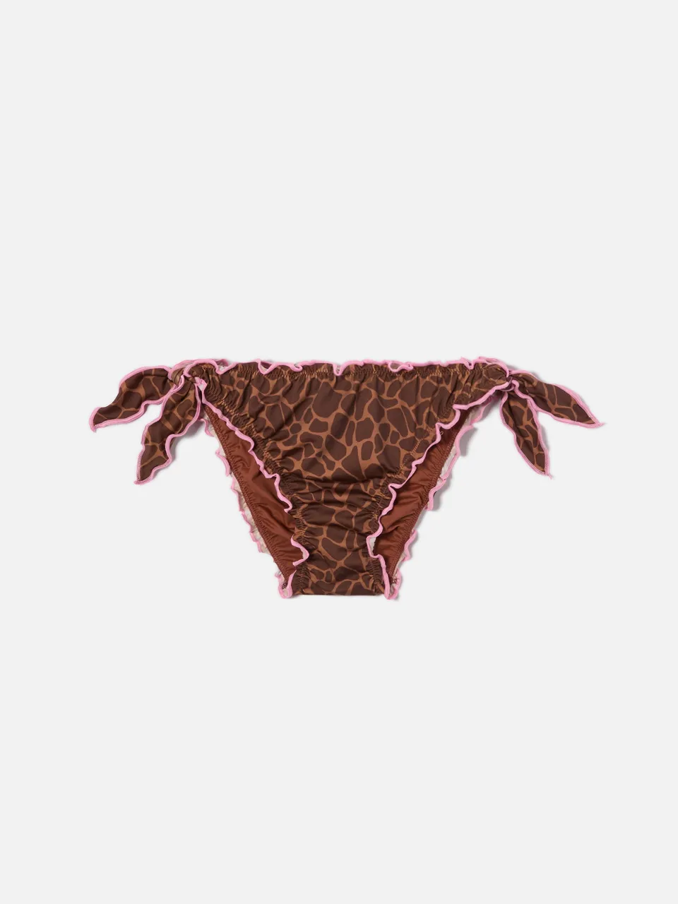 mc2-saint-barth-slip-mare-cric-animalier-bambina-bordi-rosa image 1