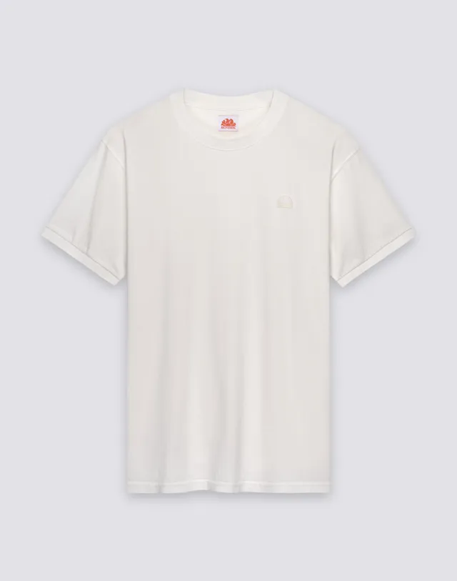 sundek-new-dey-t-shirt-uomo-girocollo-tinto-capo-con-logo image 1
