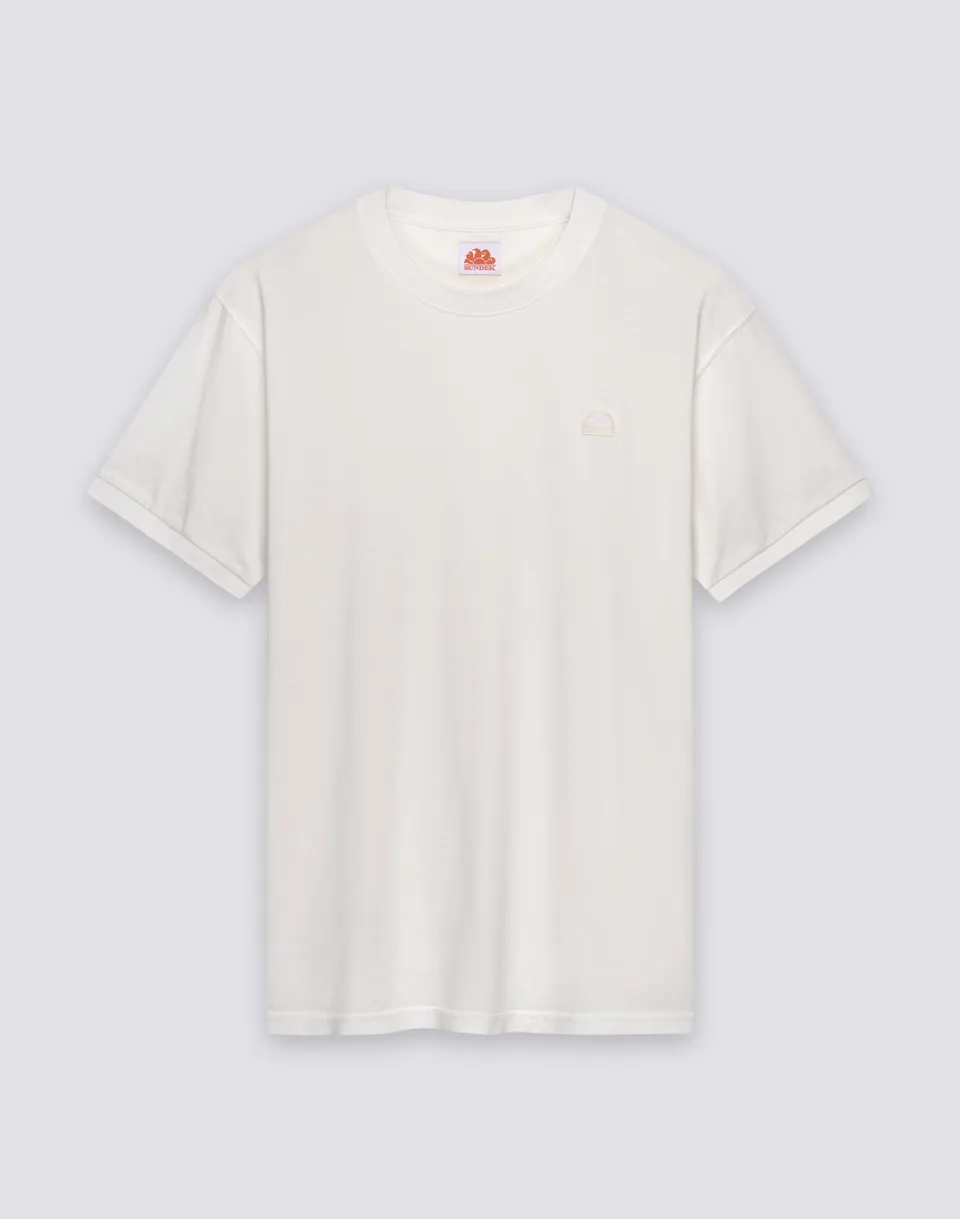 sundek-new-dey-t-shirt-uomo-girocollo-tinto-capo-con-logo image 1