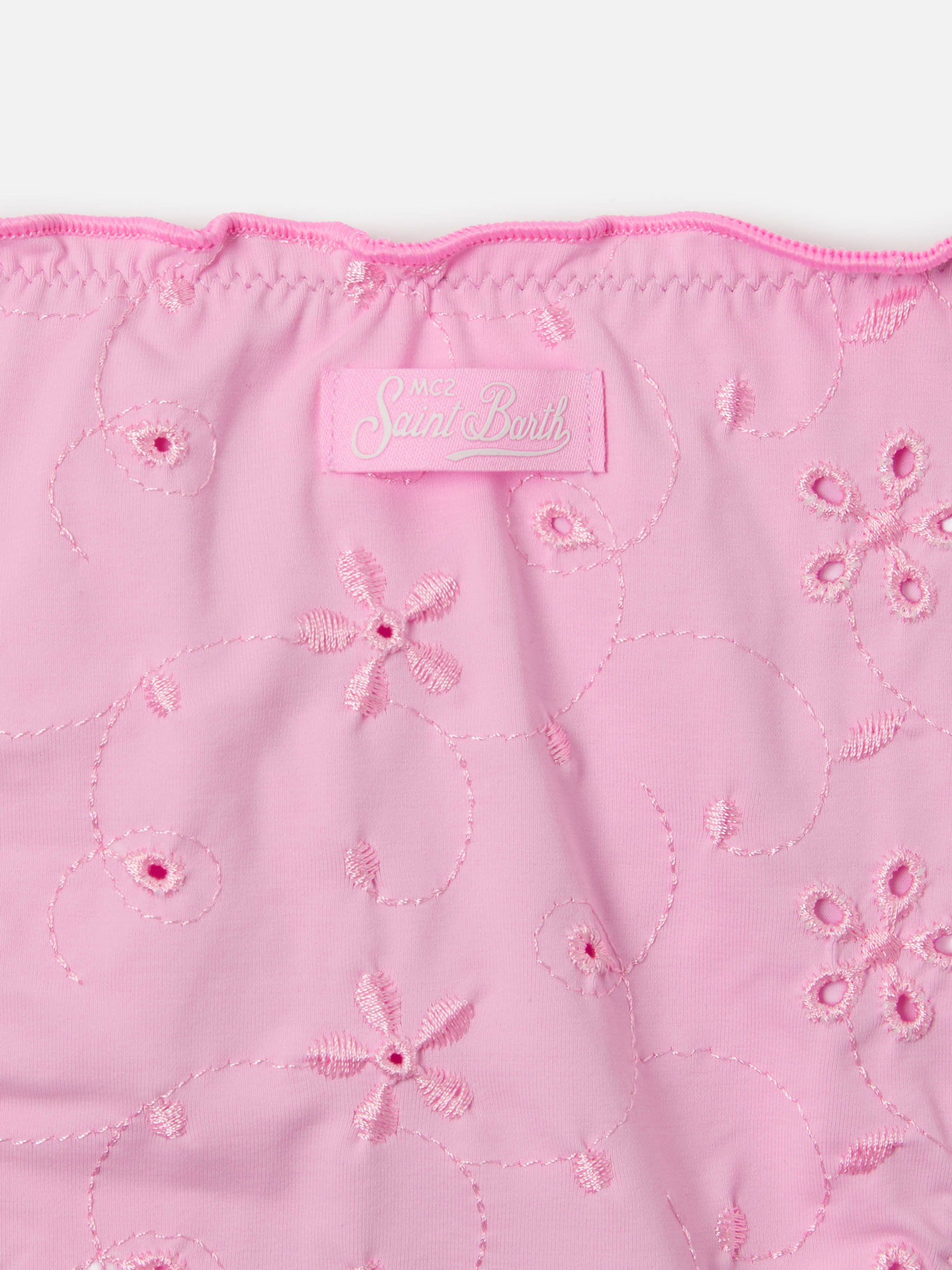 bikini-cris-da-bambina-mc2-saint-barth-in-sangallo-rosa-con-bordi-arricciati image 3