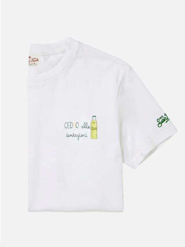 mc2-saint-barth-t-shirt-portofino-uomo-bianca-cedro-alle-tentazioni-special-edit image 1