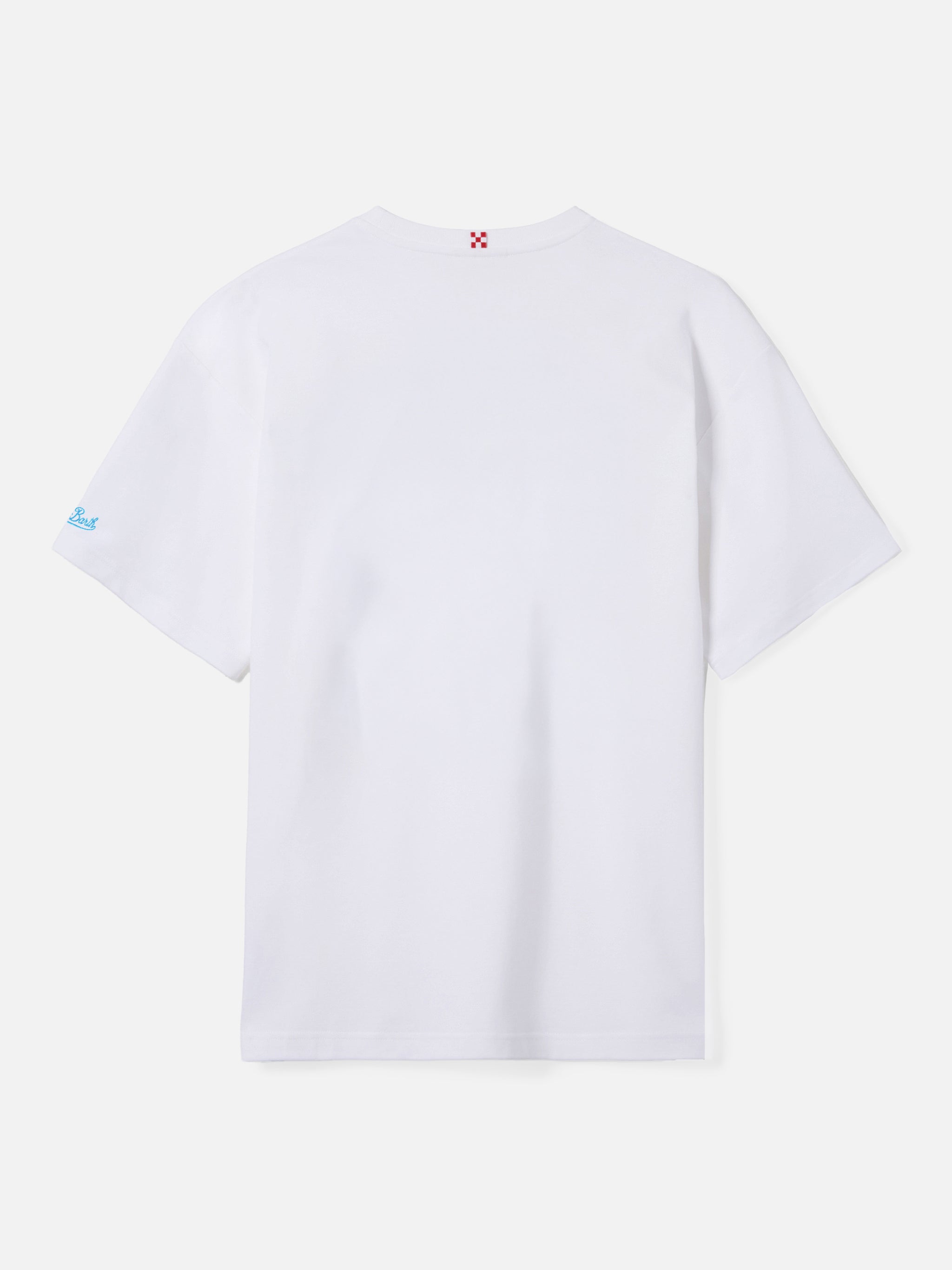 t-shirt-mc2-saint-barth-padel-club-da-uomo-in-cotone-bianco-con-stampa-bluette-e image 5