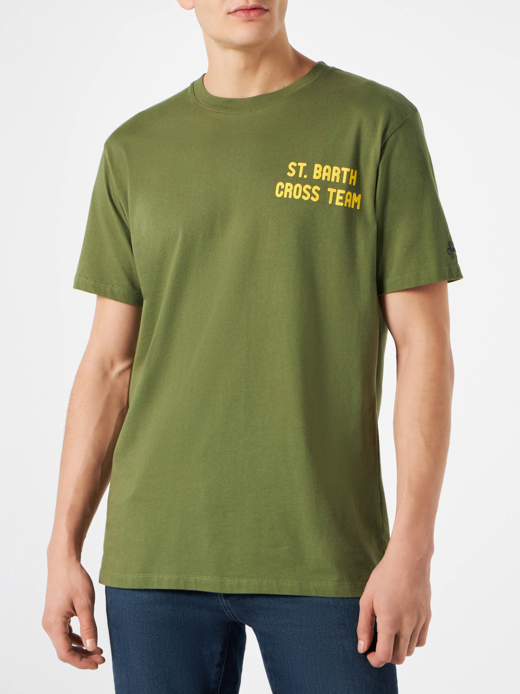 mc2-saint-barth-t-shirt-arnott-snoopy-enduro-special-edition-peanuts-in-cotone-v image 2