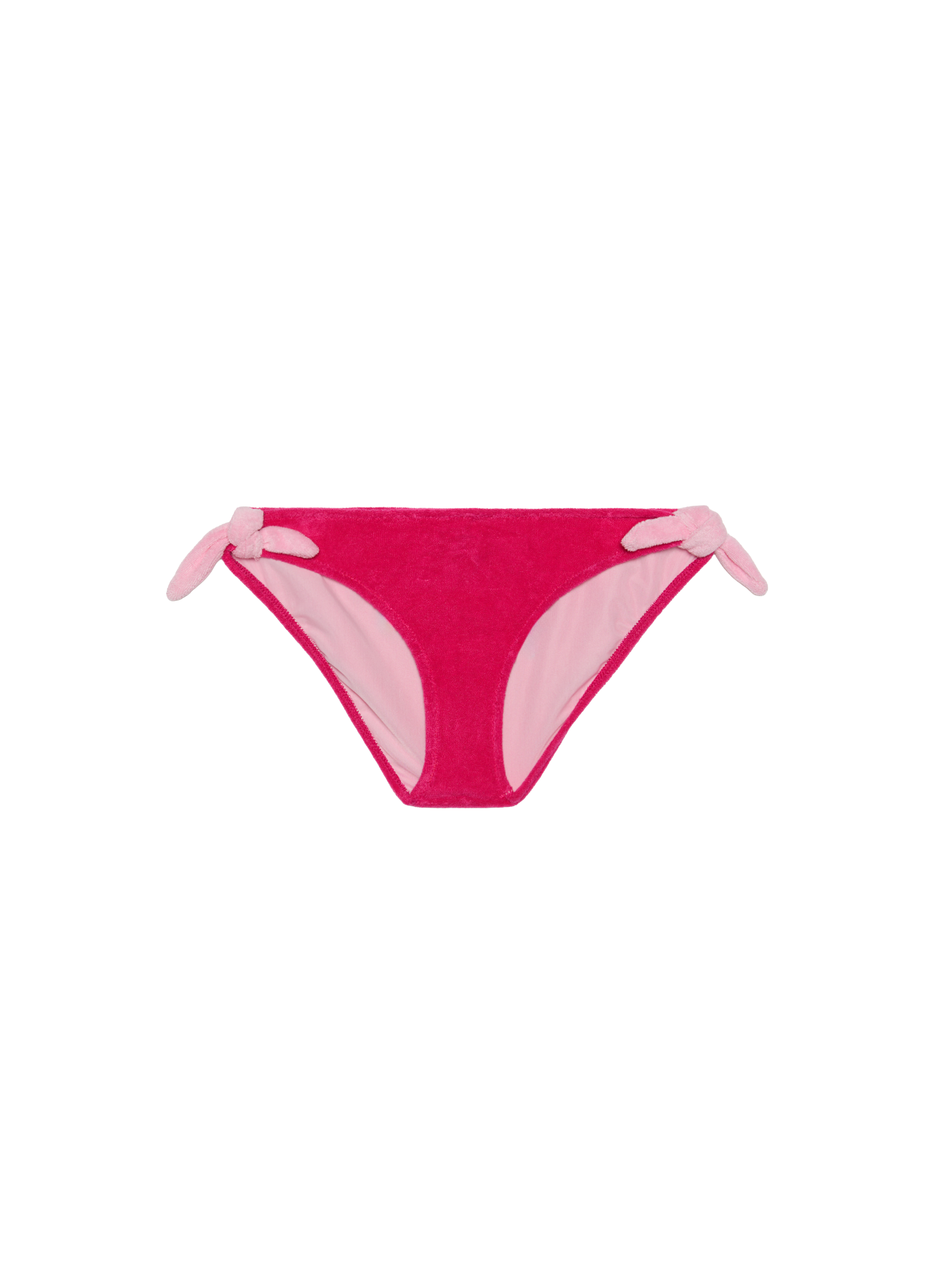mc2-saint-barth-slip-bagno-bambina-fucsia-con-ricamo-princess image 1