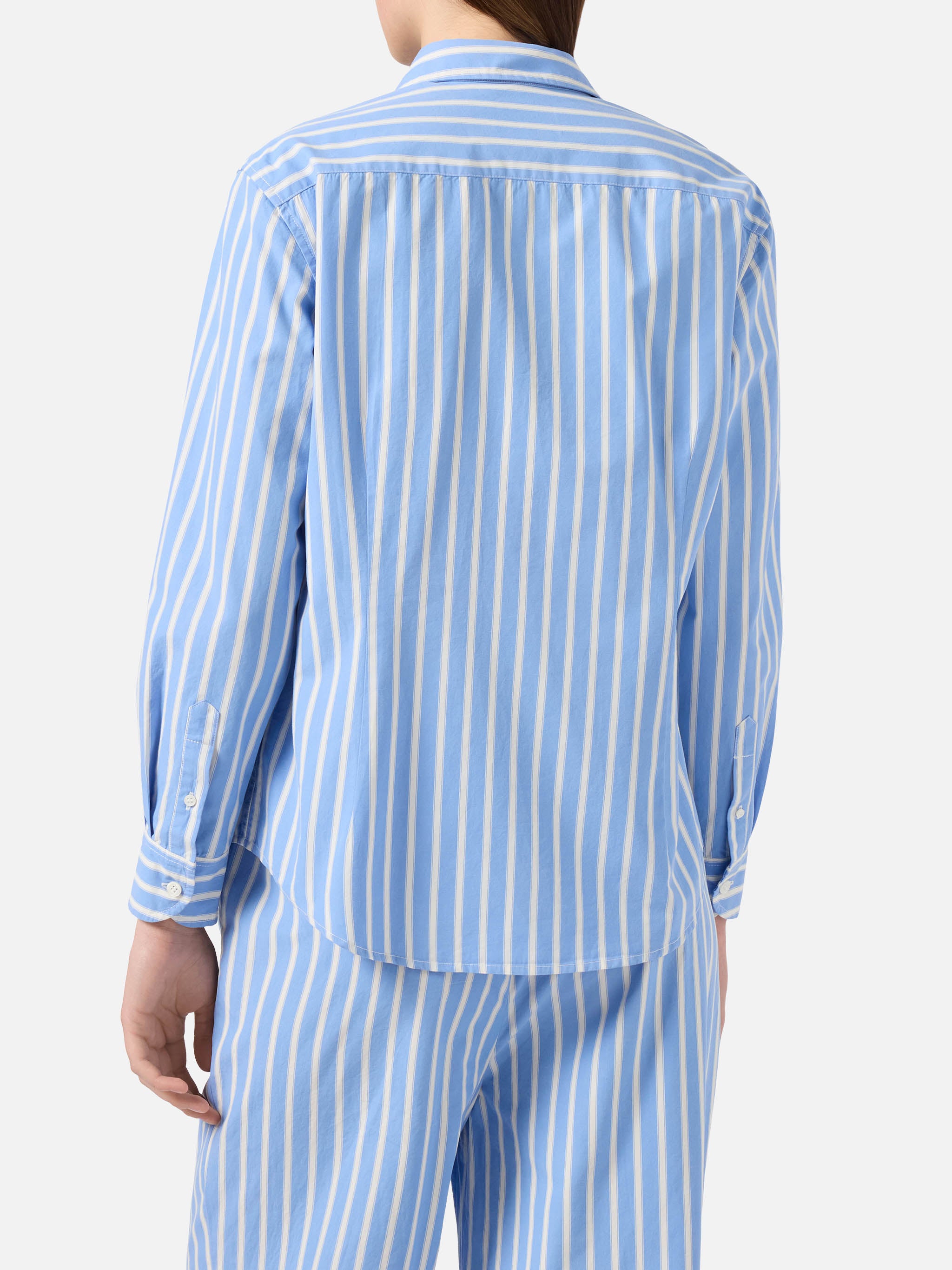 mc2-saint-barth-camicia-meredith-donna-cotone-righe-azzurre-ricamo-saint-barth image 3