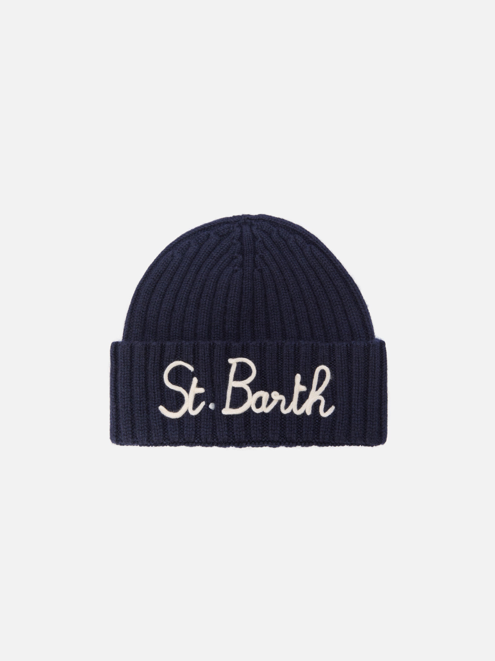 berretto-mc2-saint-barth-wengen-in-misto-cashmere-blu-con-ricamo-st-barth image 1