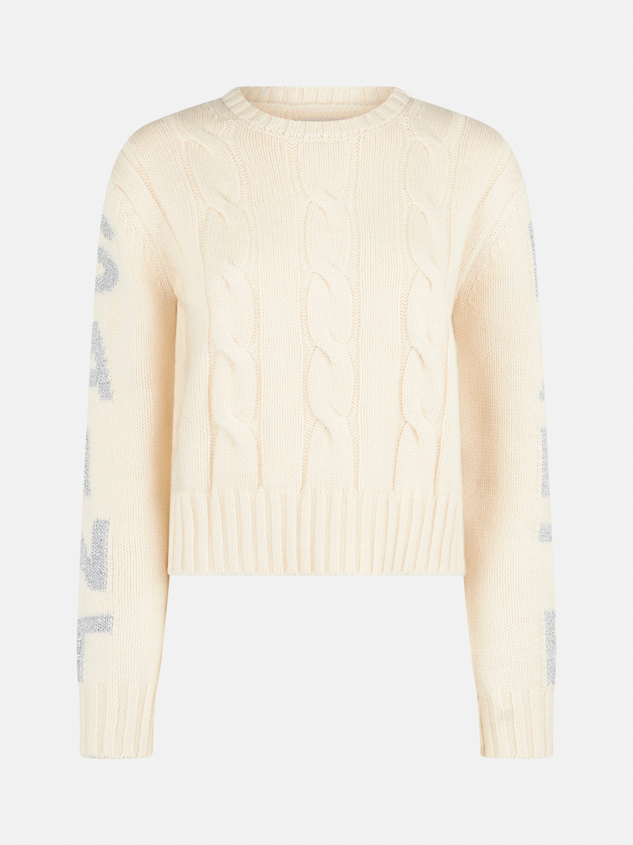 mc2-saint-barth-maglione-malmo-girocollo-in-maglia-intrecciata-bianco-con-lurex image 5