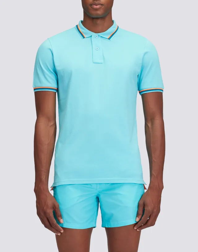 sundek-brice-polo-uomo-in-cotone-piquet-con-dettagli-tricolor-2 image 1