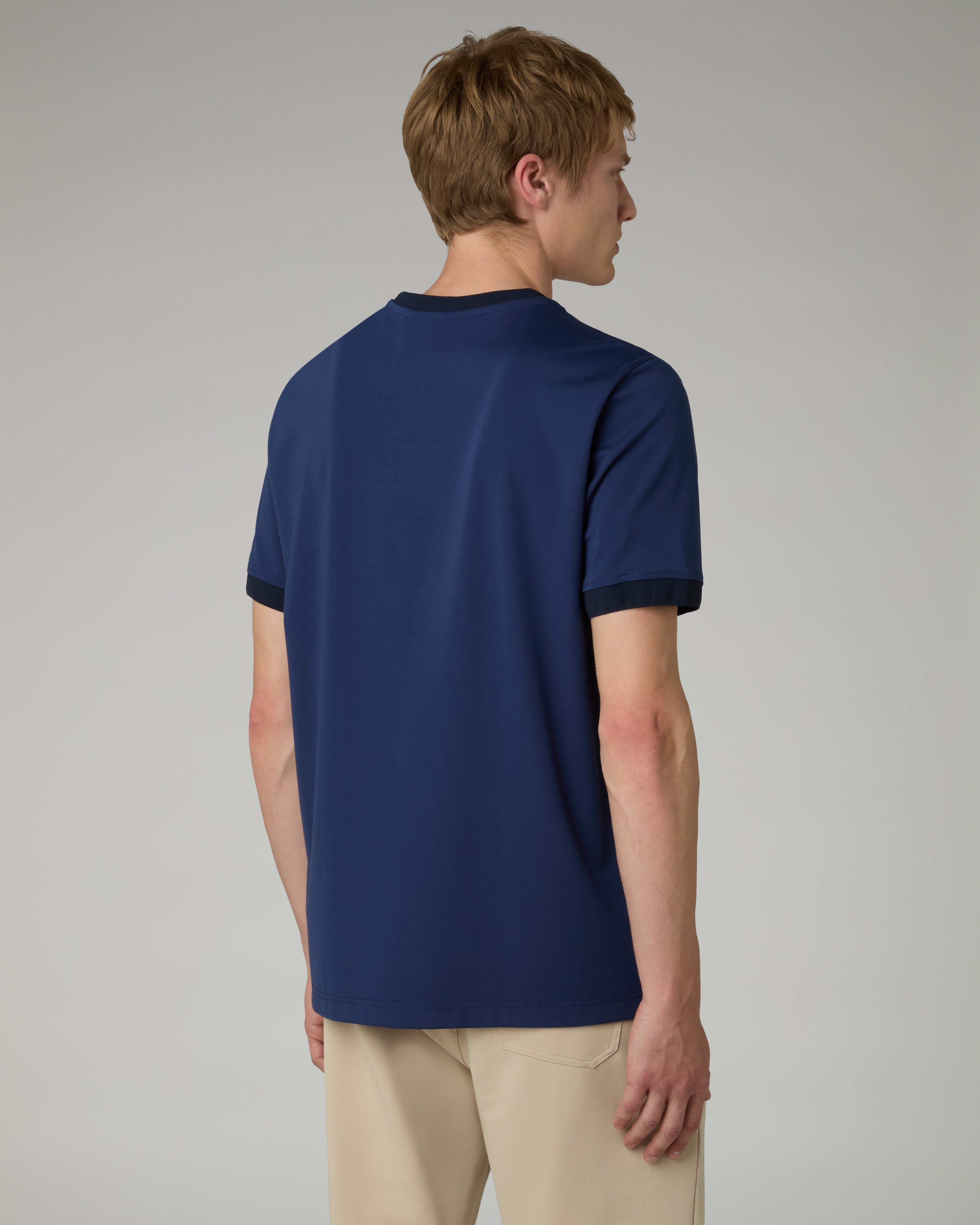 australian-flowline-t-shirt-t-shirt-flow-interlock-blu-cosmo-made-in-italy image 3