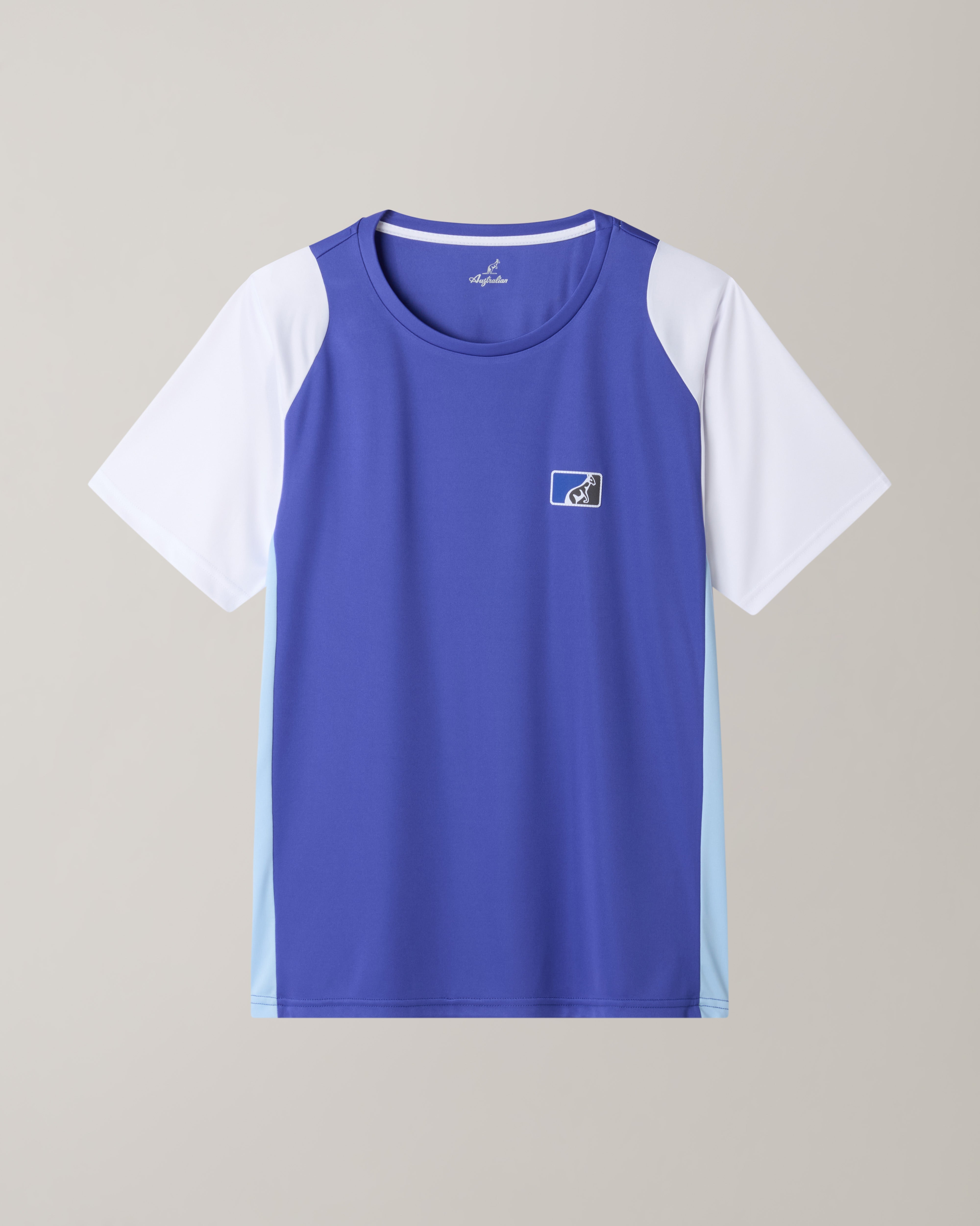 australian-classic-pro-t-shirt-ace-liberty-blu image 5