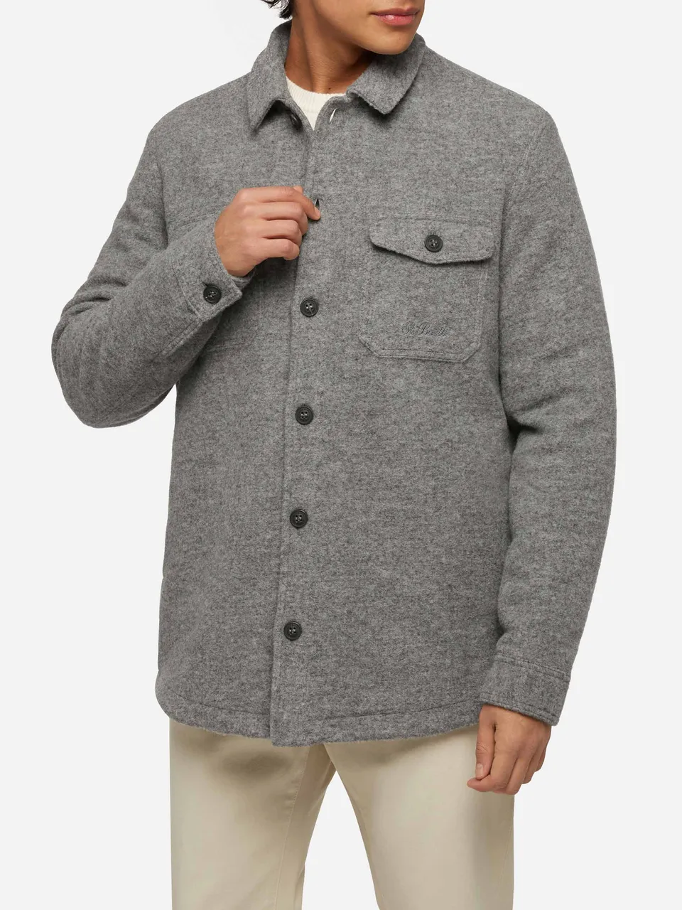 mc2-saint-barth-giacca-landeck-uomo-in-misto-lana-grigio-m-lange image 1