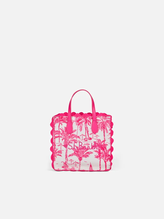 mc2-saint-barth-borsa-vivian-in-cotone-con-stampa-toile-de-jouy-rosa-modello-viv image 1