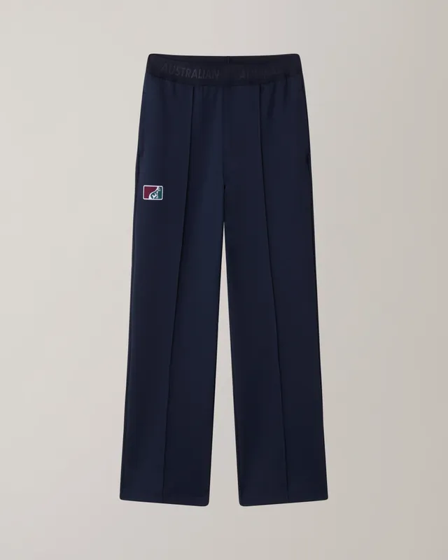 australian-classic-track-pant-tedpa0007-pantalone-blu-navy-gamba-larga image 1