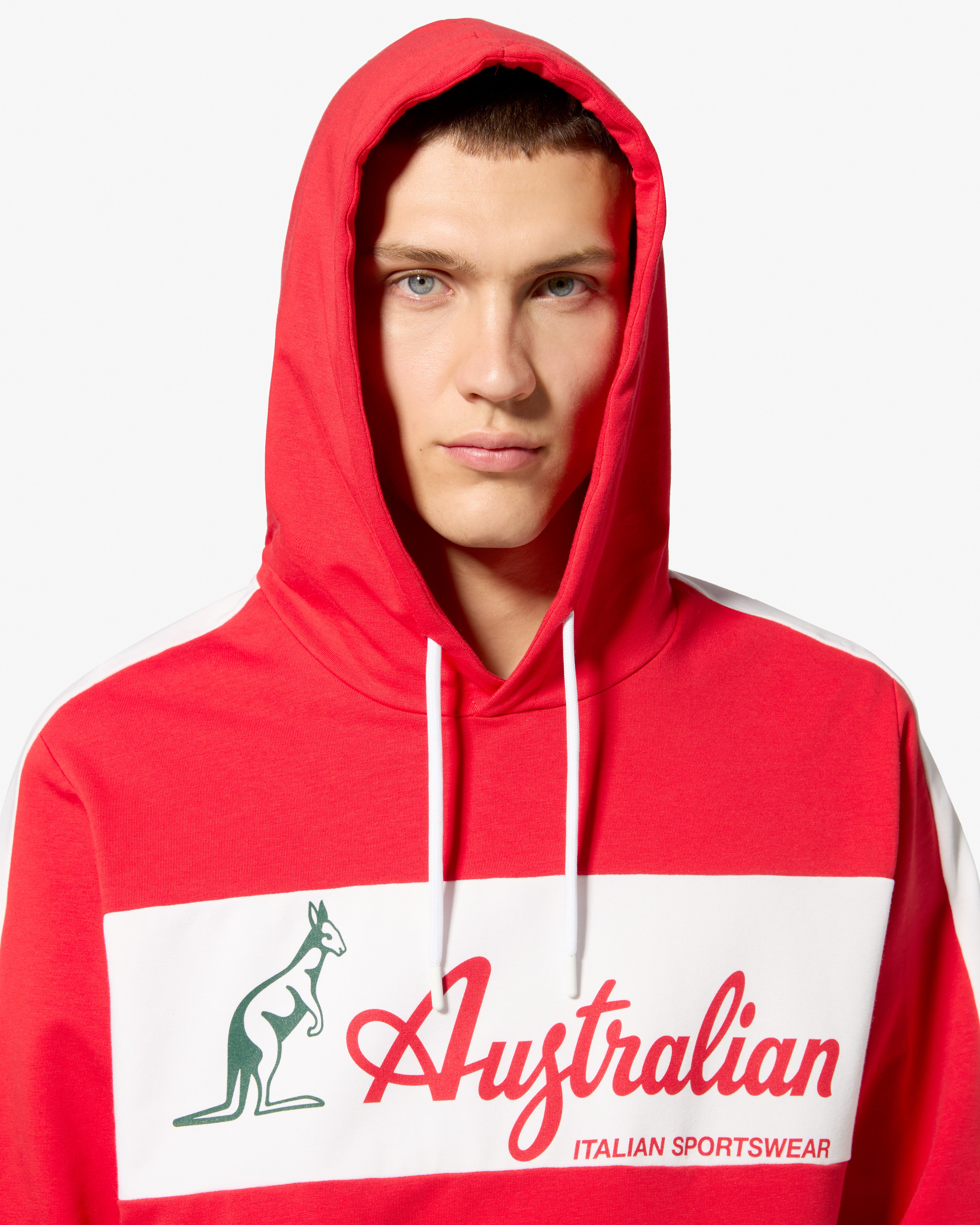 australian-elio-hoodie-felpa-cappuccio-con-inserti-a-contrasto image 5