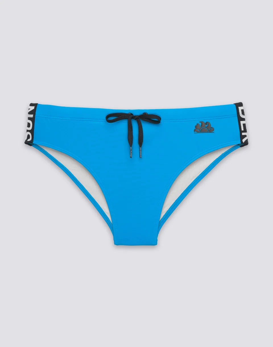 sundek-slip-mare-uomo-diwalter-in-econyl-con-tape-elastico-laterale image 1
