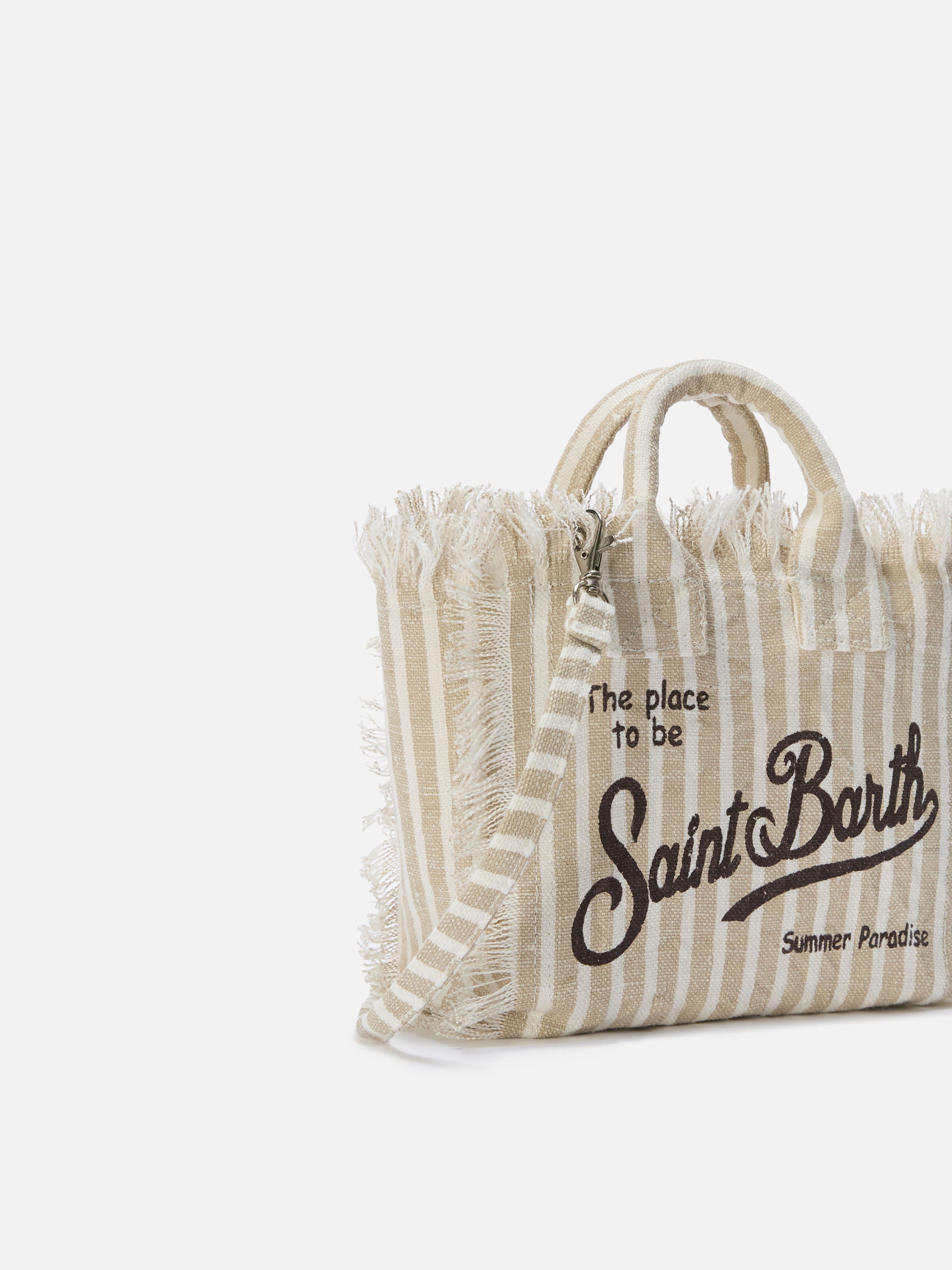 mc2-saint-barth-borsa-vanity-in-lino-a-righe-fini-marroni-e-bianche image 3