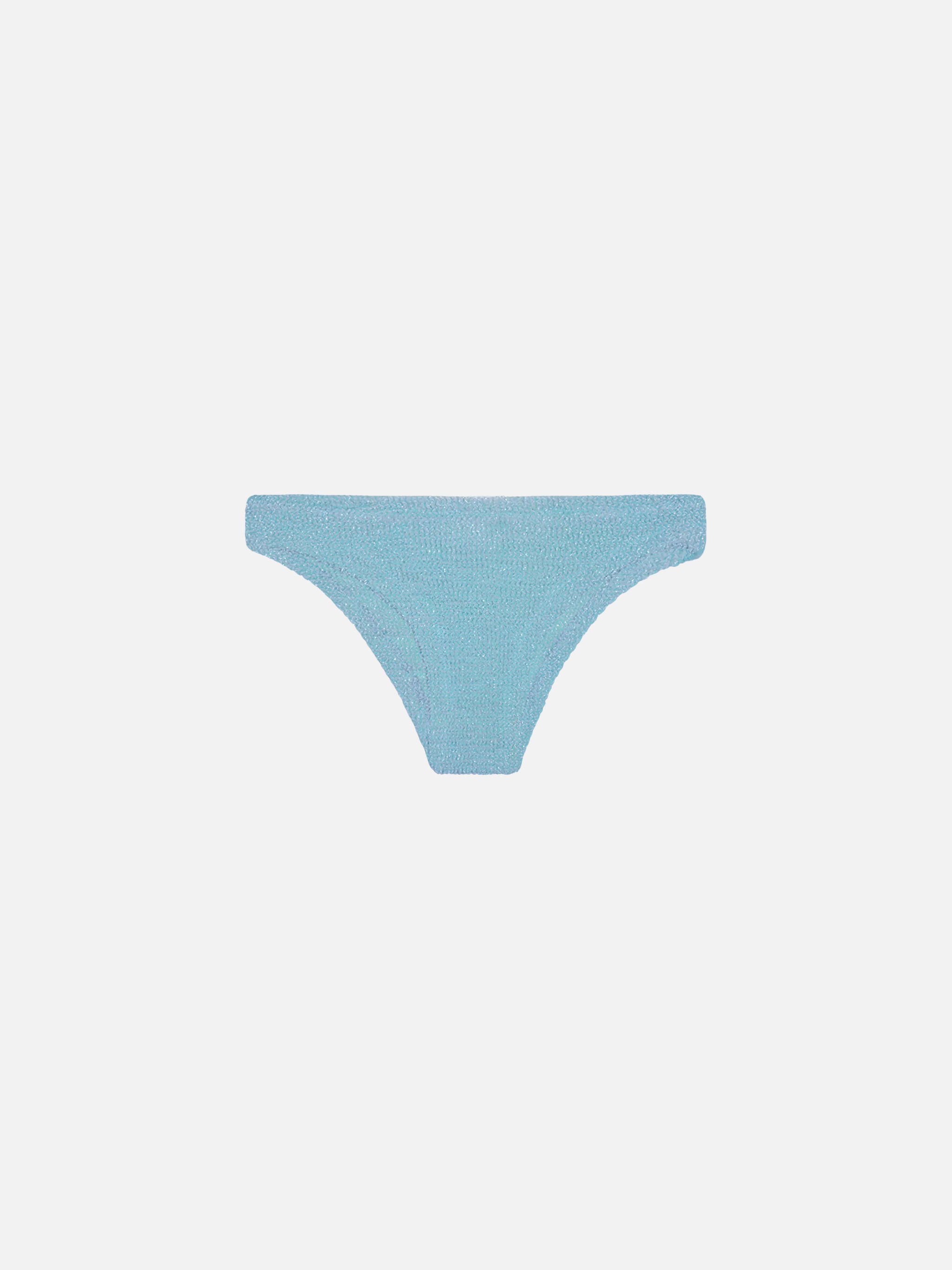 mc2-saint-barth-mica-slip-mare-bambina-crinkle-blu-avio-tinta-unita image 1