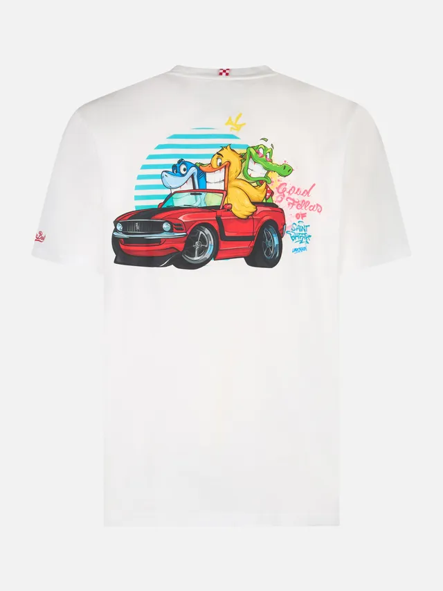 mc2-saint-barth-t-shirt-uomo-bianca-cryptopuppets-good-fellas-special-edition image 1