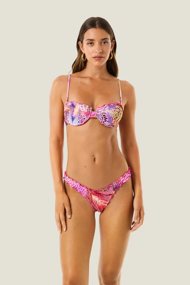 4giveness-bikini-balconcino-pink-butterfly-donna-con-ferretto image 1