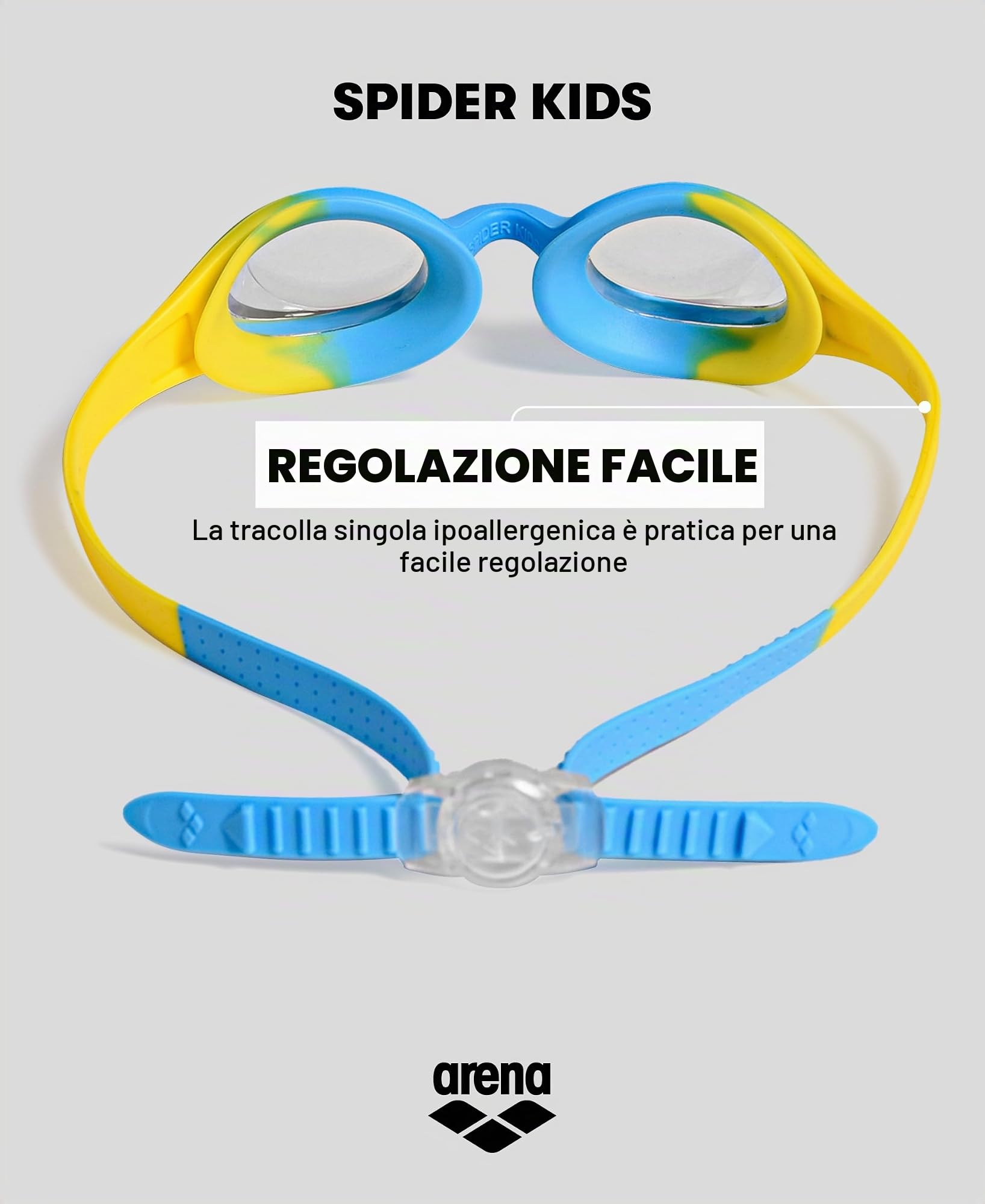 arena-spider-kids-occhialini-nuoto-bambini-2-5-anni-lenti-scure image 7