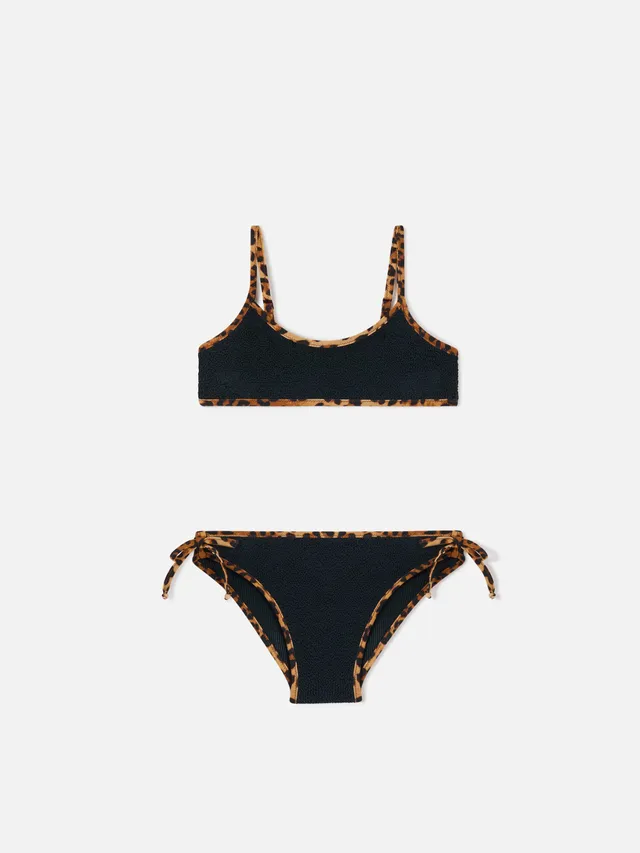 mc2-saint-barth-bikini-bimba-jaiden-string-nero-crinkle-con-finiture-leopardate image 1