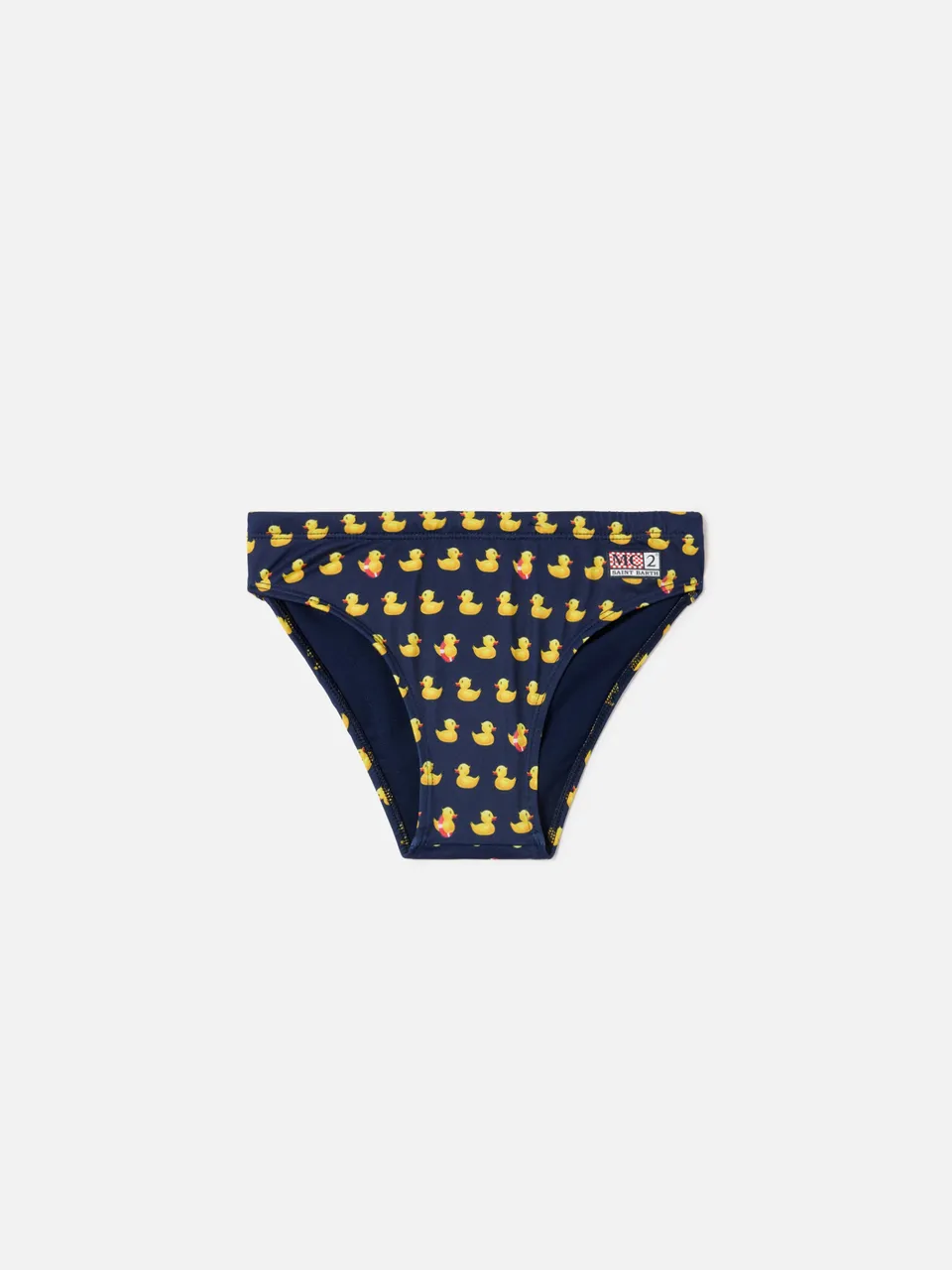 mc2-saint-barth-billy-slip-mare-bambino-blu-navy-stampa-ducky image 1