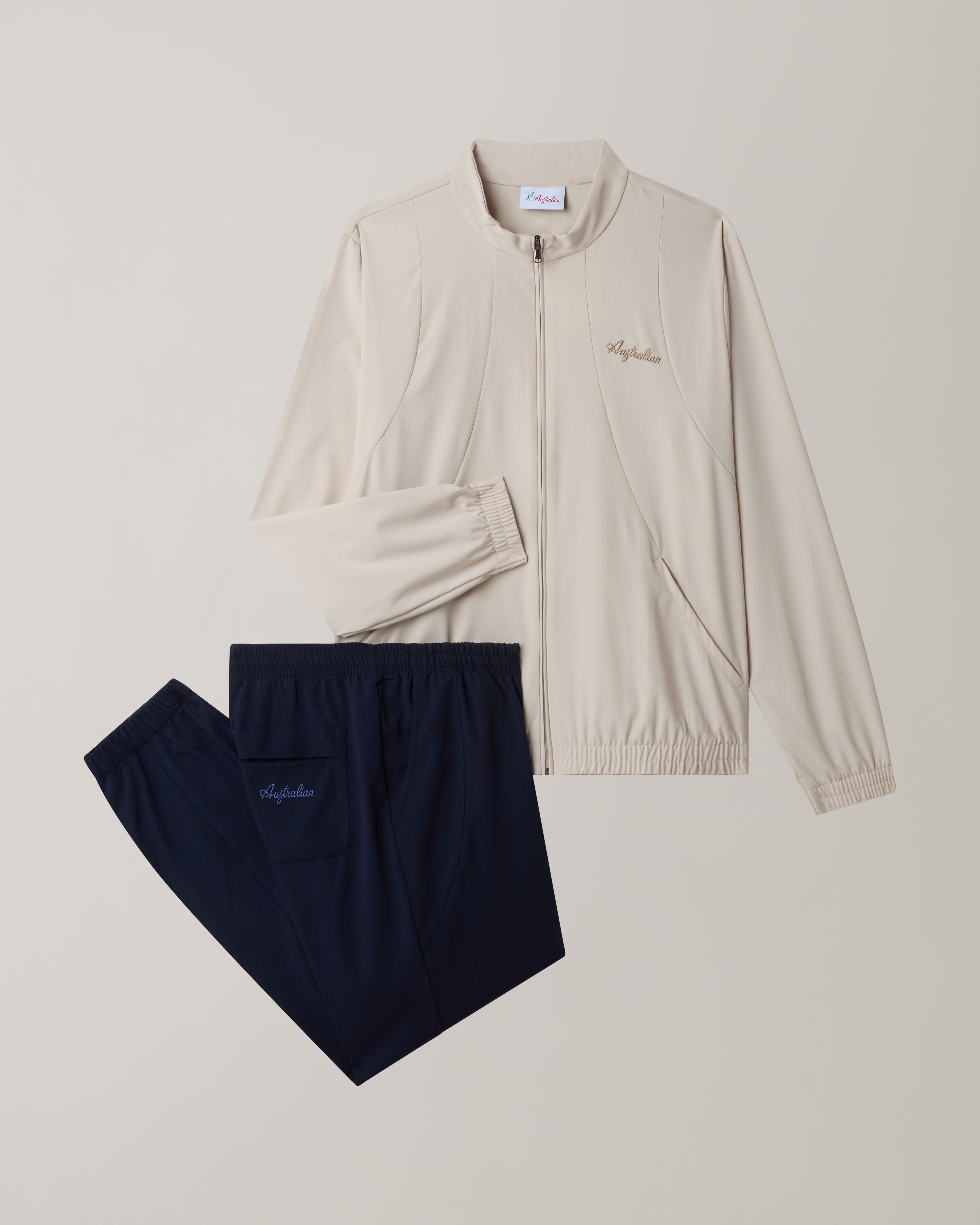 australian-stone-tracksuit-tuta-full-zip-sabbia-made-in-italy image 8